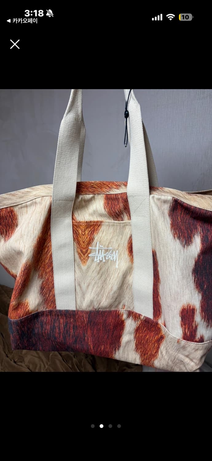 스투시 캔버스 엑스트라 라지 토트백 상품이미지2