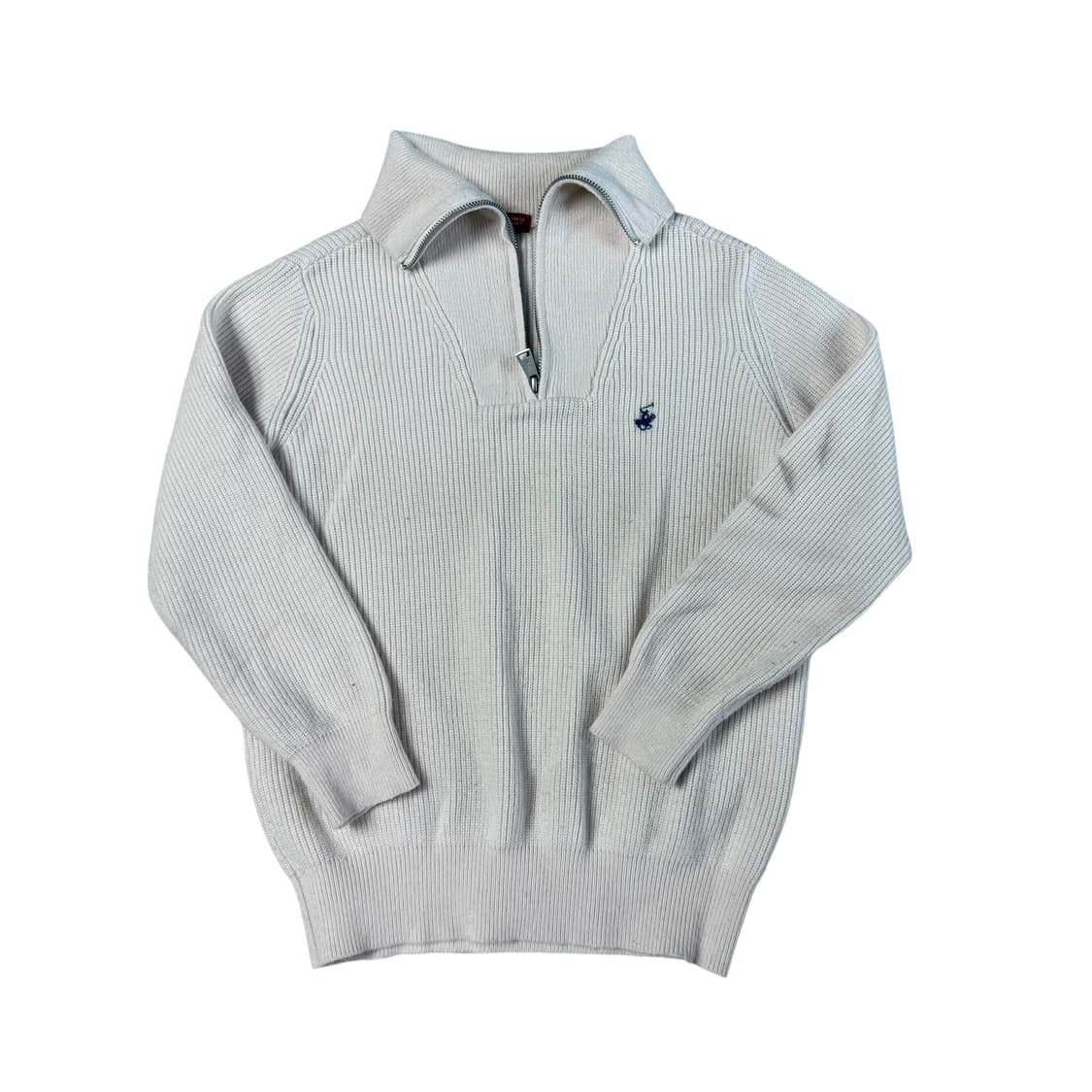 폴로 니트 집업 상품이미지1