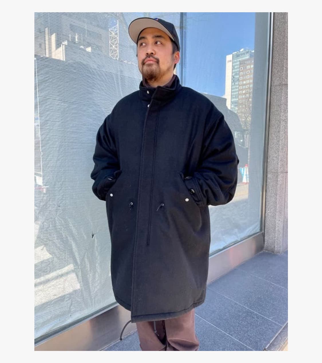 BEAMS - WOOL MODS COAT 상품이미지2