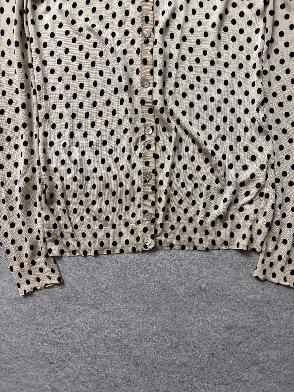돌체앤가바나 도트 가디건 상품이미지5
