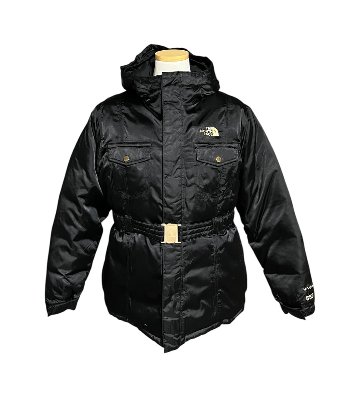 노스페이스 여성 HYVENT 550 롱패딩 블랙 상품이미지1