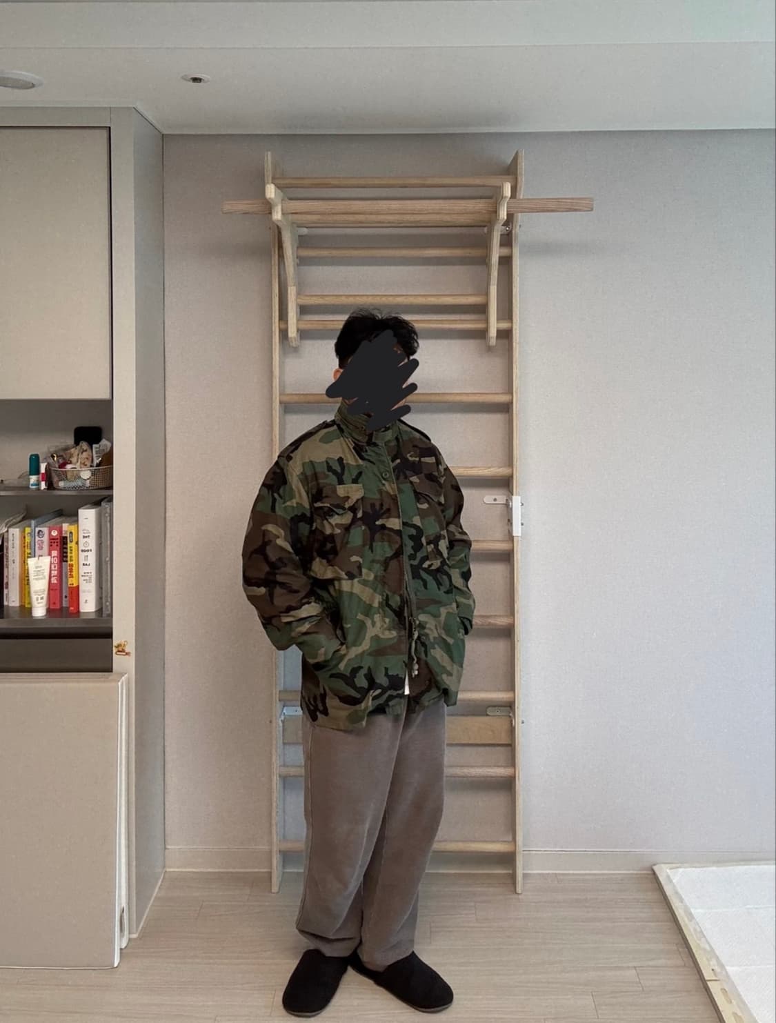 (100)M65 필드자켓 미군 우드랜드 카모 야상 스몰 레귤러 상품이미지1