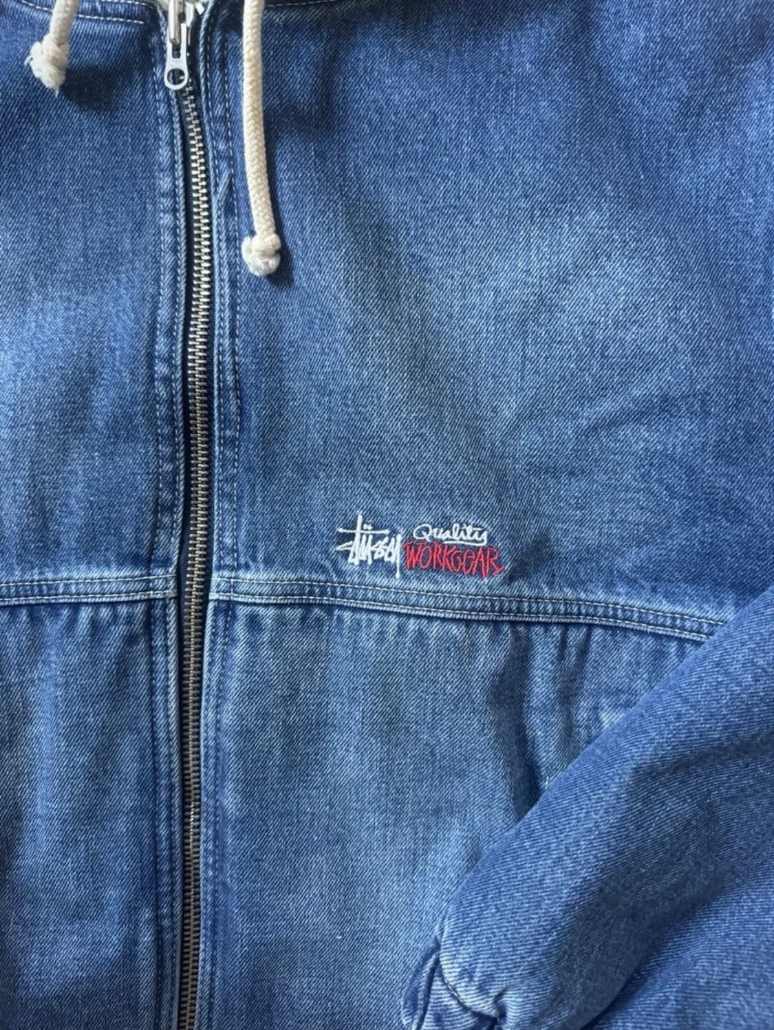 스투시 데님 쉐르파 워크 자켓 XL 상품이미지4