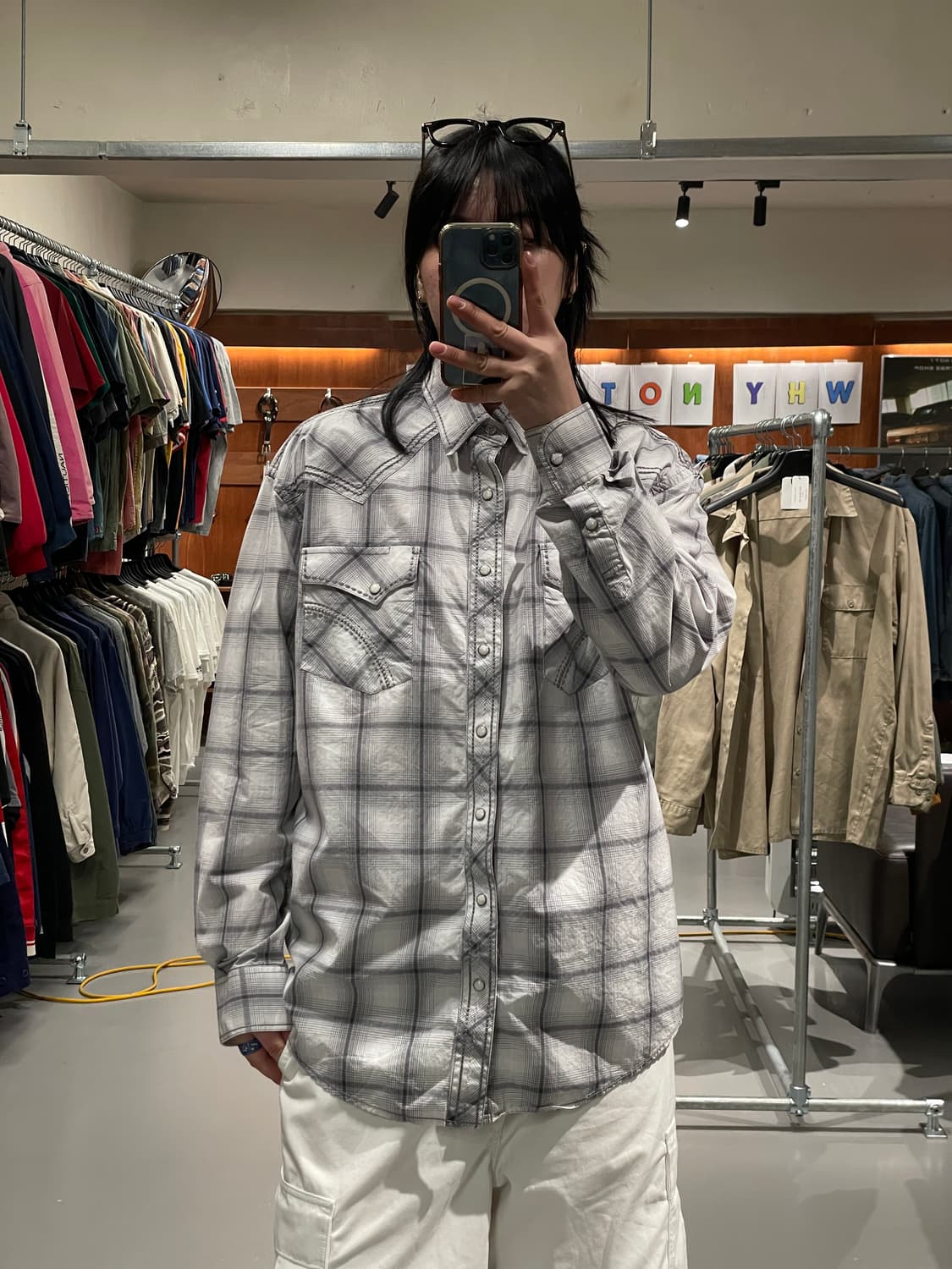 빈티지 웨스턴 셔츠   상품이미지2