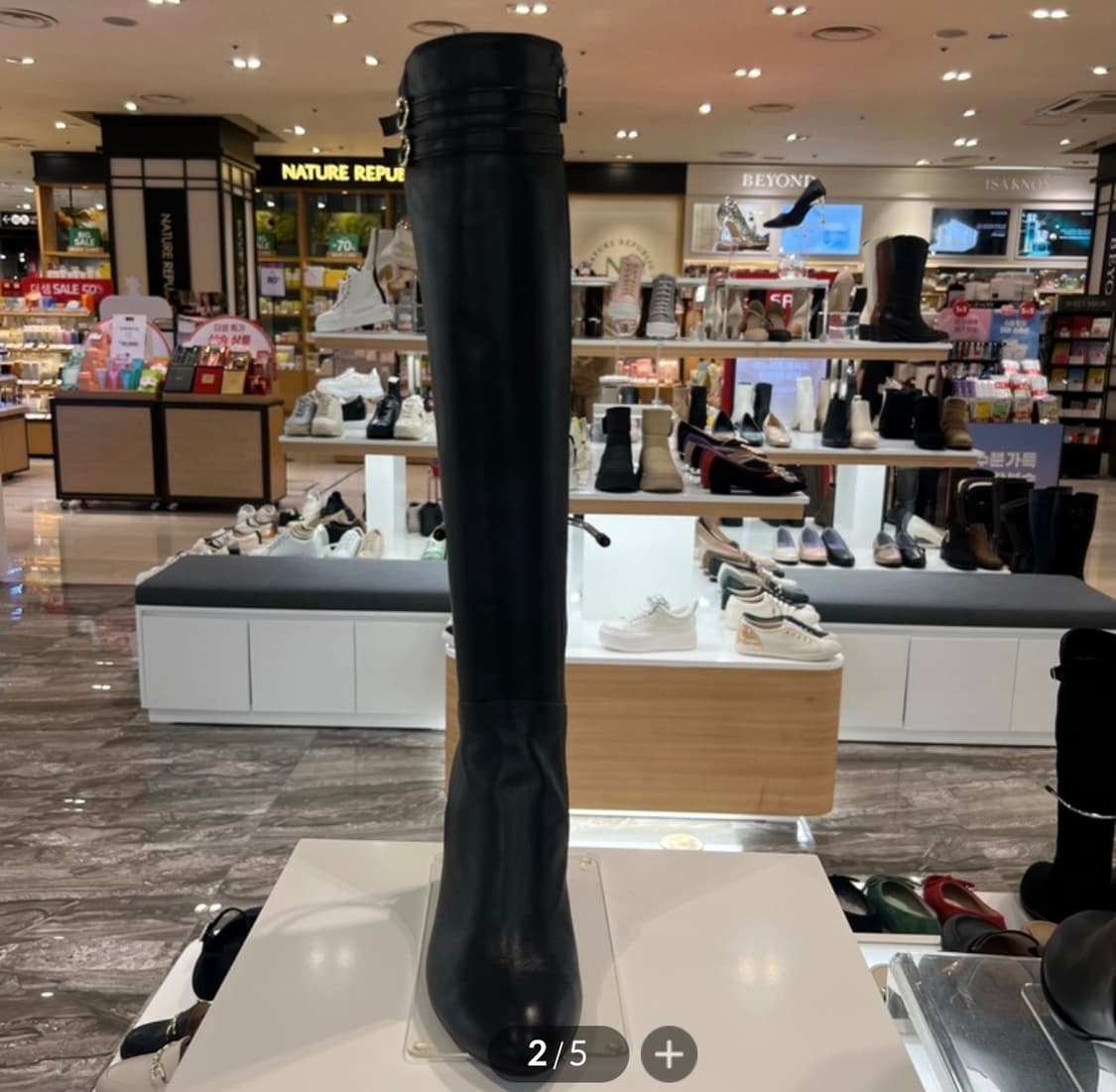 미소페 스판 롱 부츠 ( 정가 27 상품이미지3