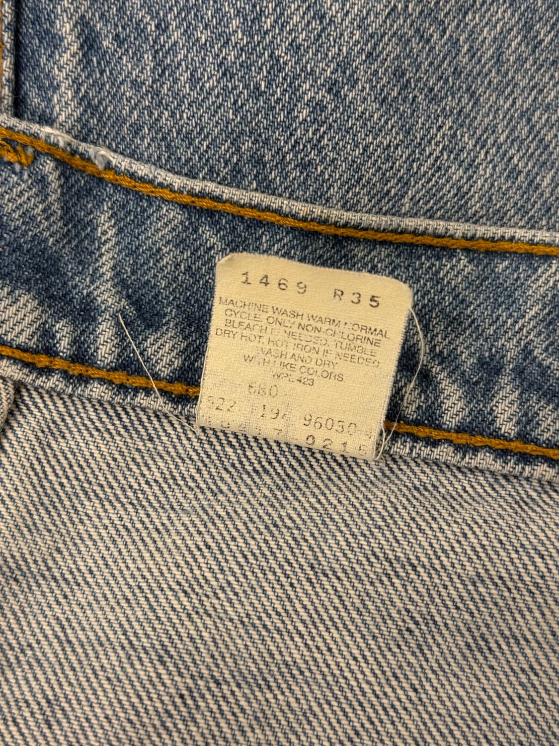 90s USA Levi's 517 Orange Tab Bootcut De 상품이미지9