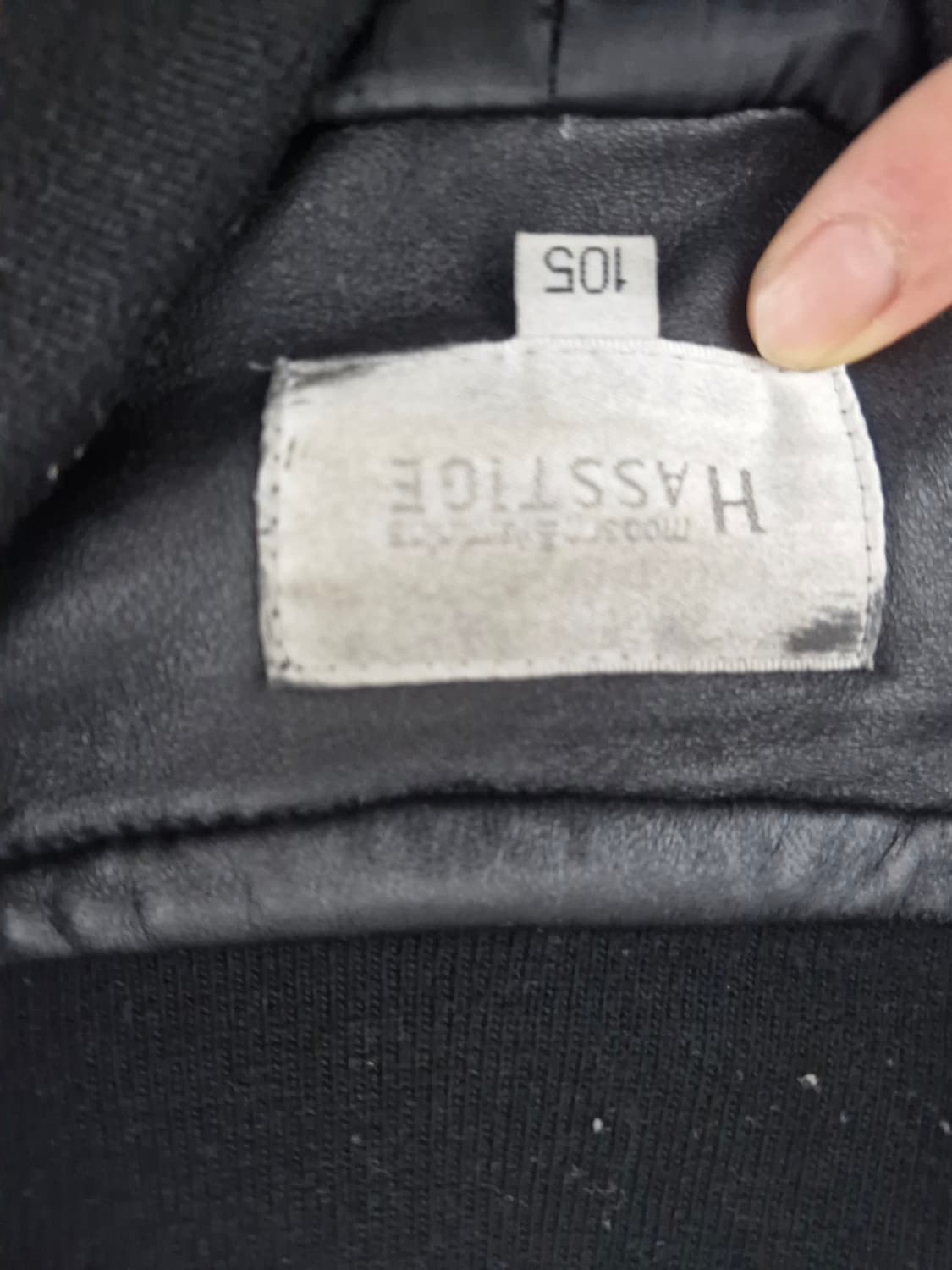 헤스티지 이태리 양가죽 봄버 자켓 105 상품이미지2