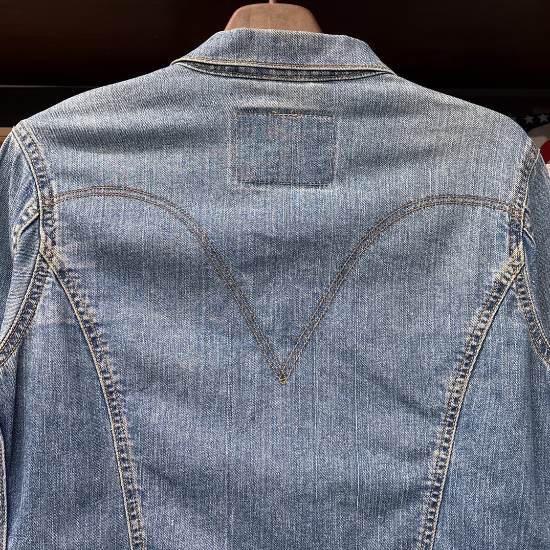 리바이스 블랭크탭 웨스턴 요크컷 데님셔츠 자켓 N1059 상품이미지6