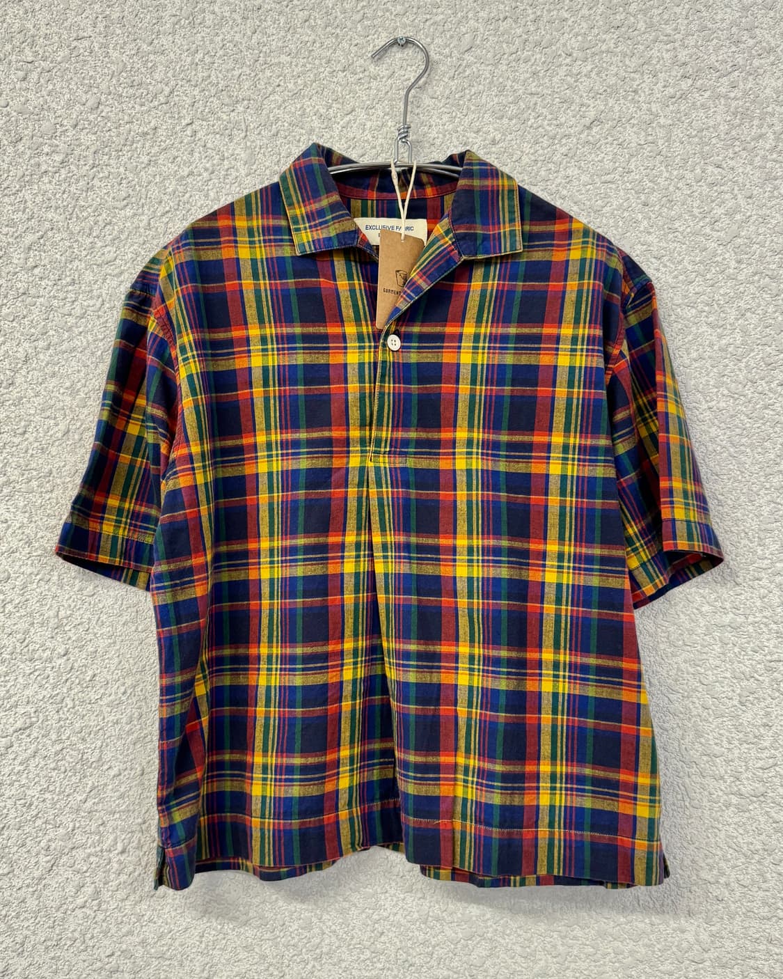 빔즈보이 체크 풀오버 셔츠 상품이미지2