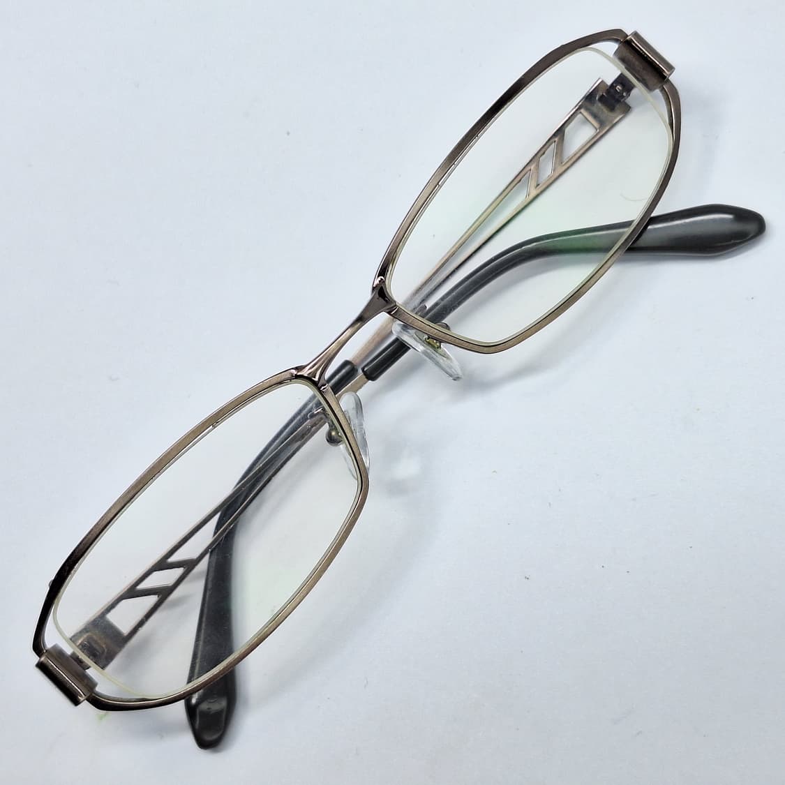 OWNDAYS 실버 메탈 2포인트 안경테 일본 수입 빈티지 클래식 레트로 상품이미지1
