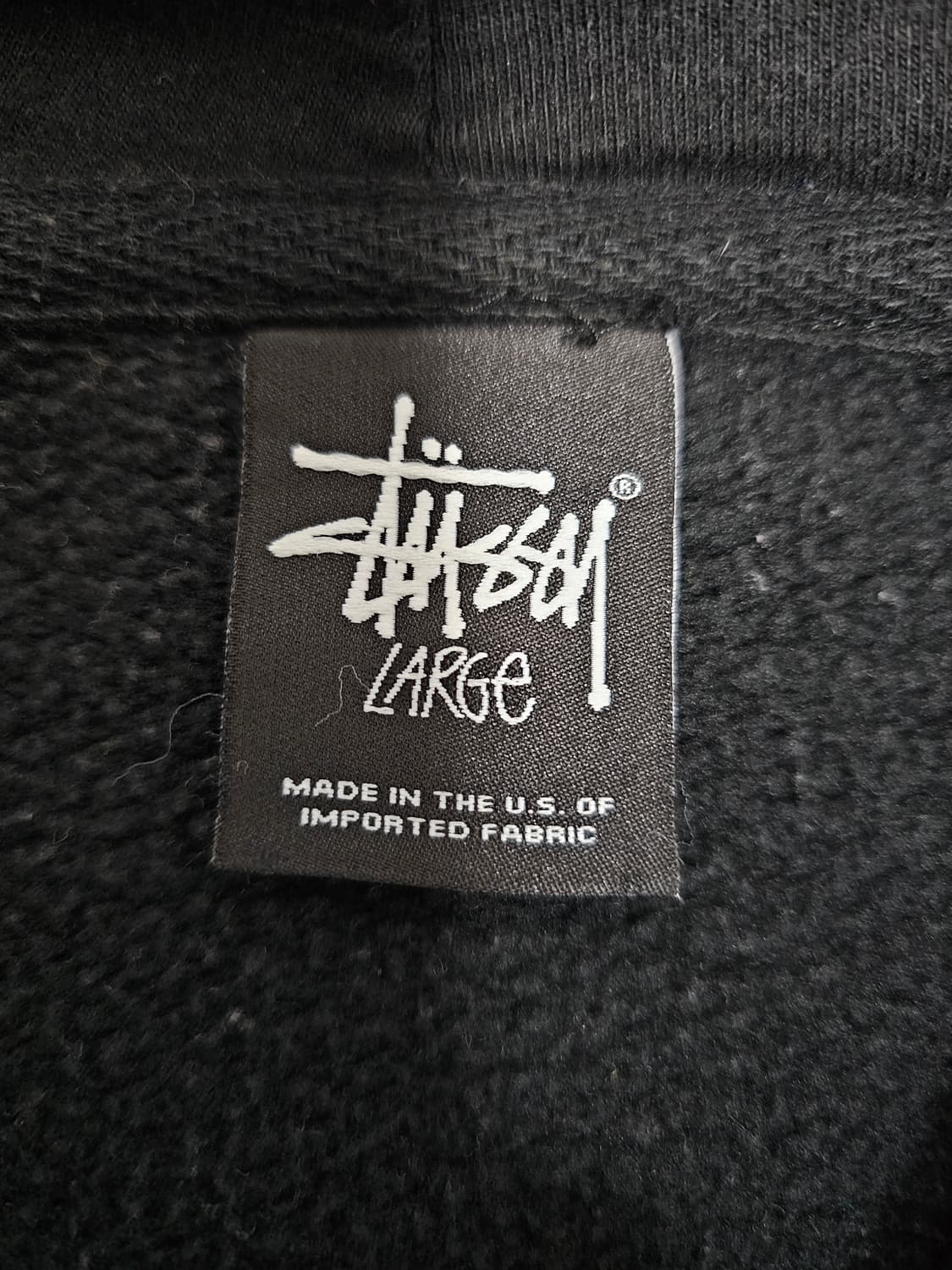 스투시 서울 후드티 블랙 L 상품이미지3