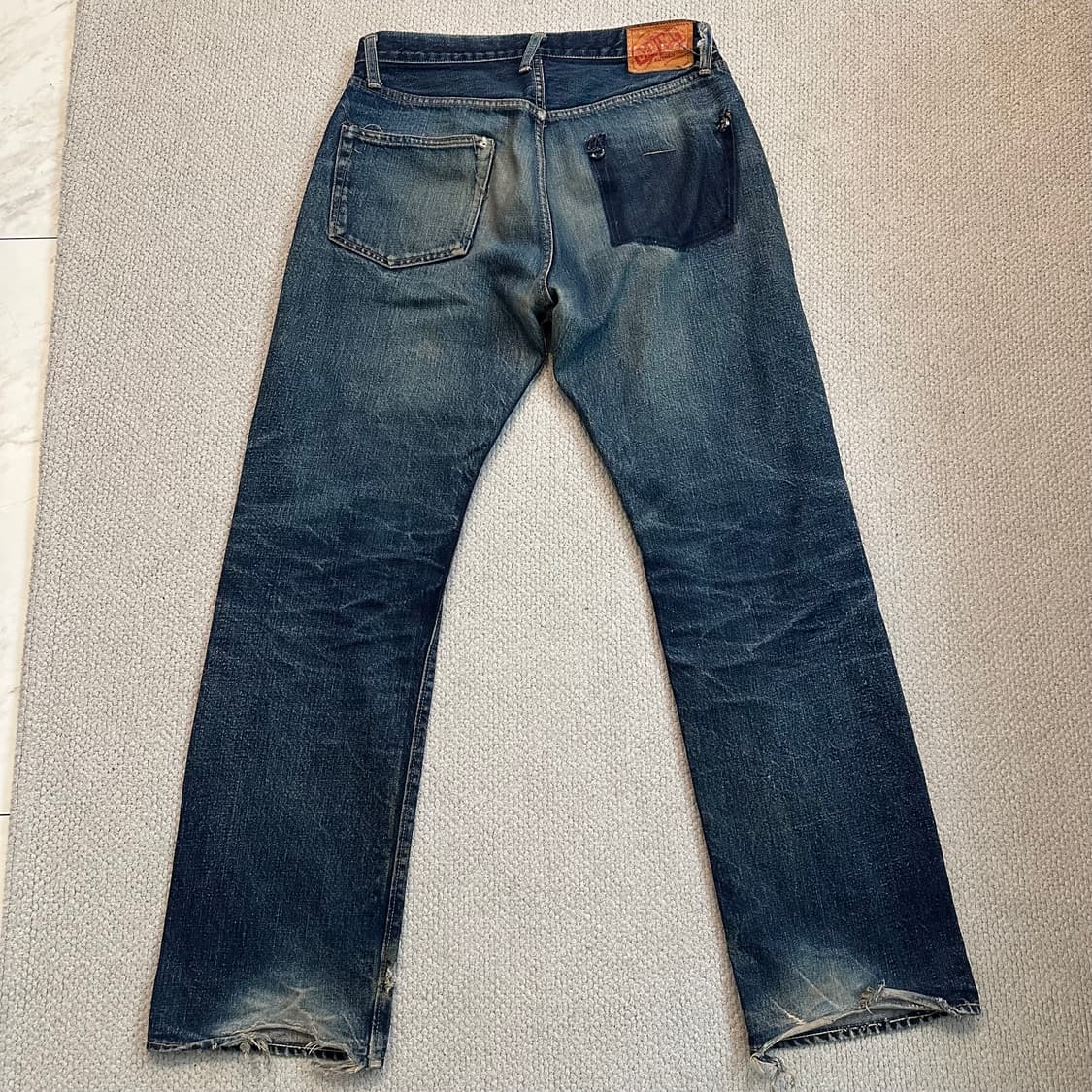 90s 드님 Denime 셀비지 데님 상품이미지8