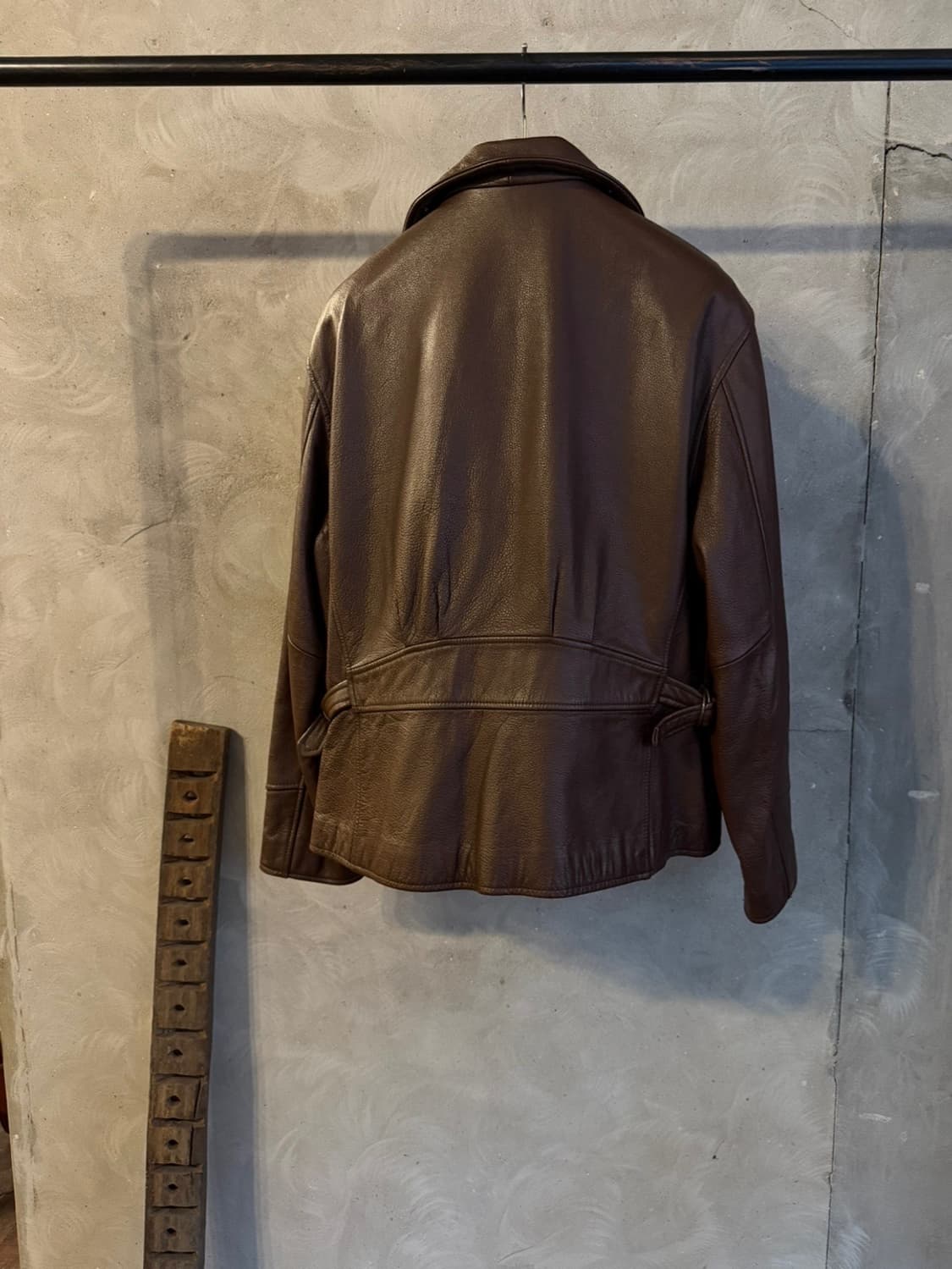 COLEBROOK&CO 싱글 라이더 레더 자켓 100 상품이미지5