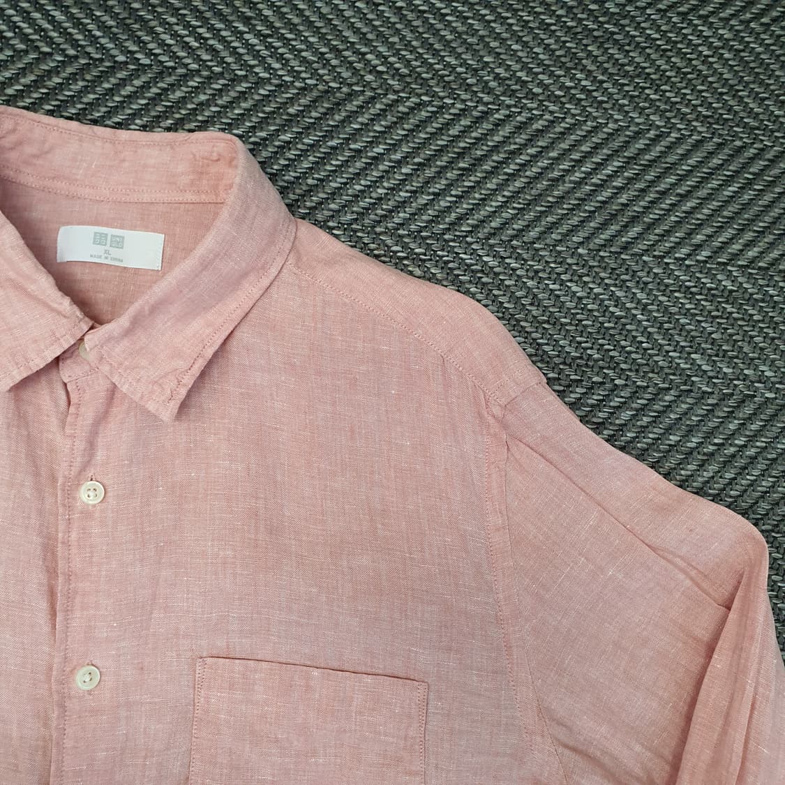 유니클로 마100 긴소배 셔츠 남자105 상품이미지3