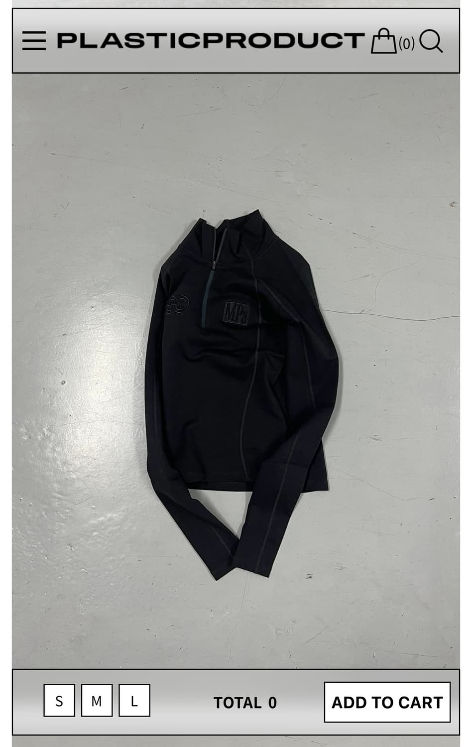 MPa SOFT-SHELL HALF ZIP WOMEN (BLACK) 상품이미지1