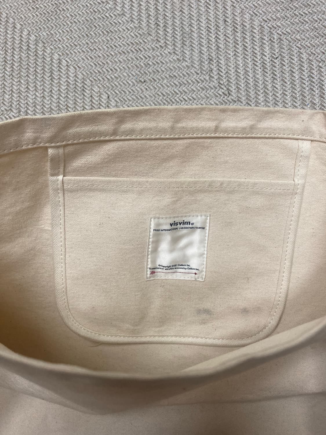 VISVIM 비즈빔 - CANVAS RECORD BAG 상품이미지4