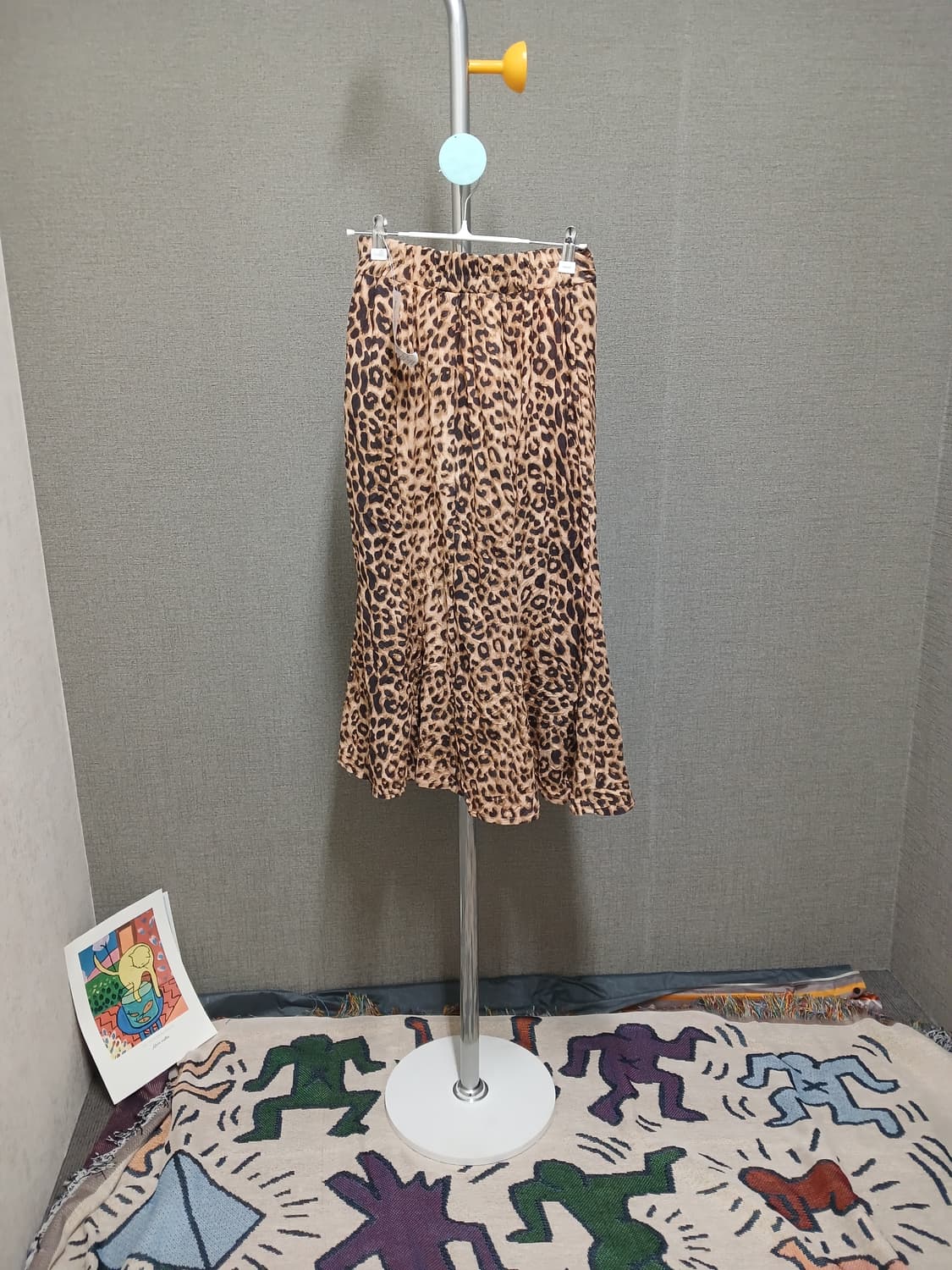 Kobe lettuce 호피 롱스커트 상품이미지2