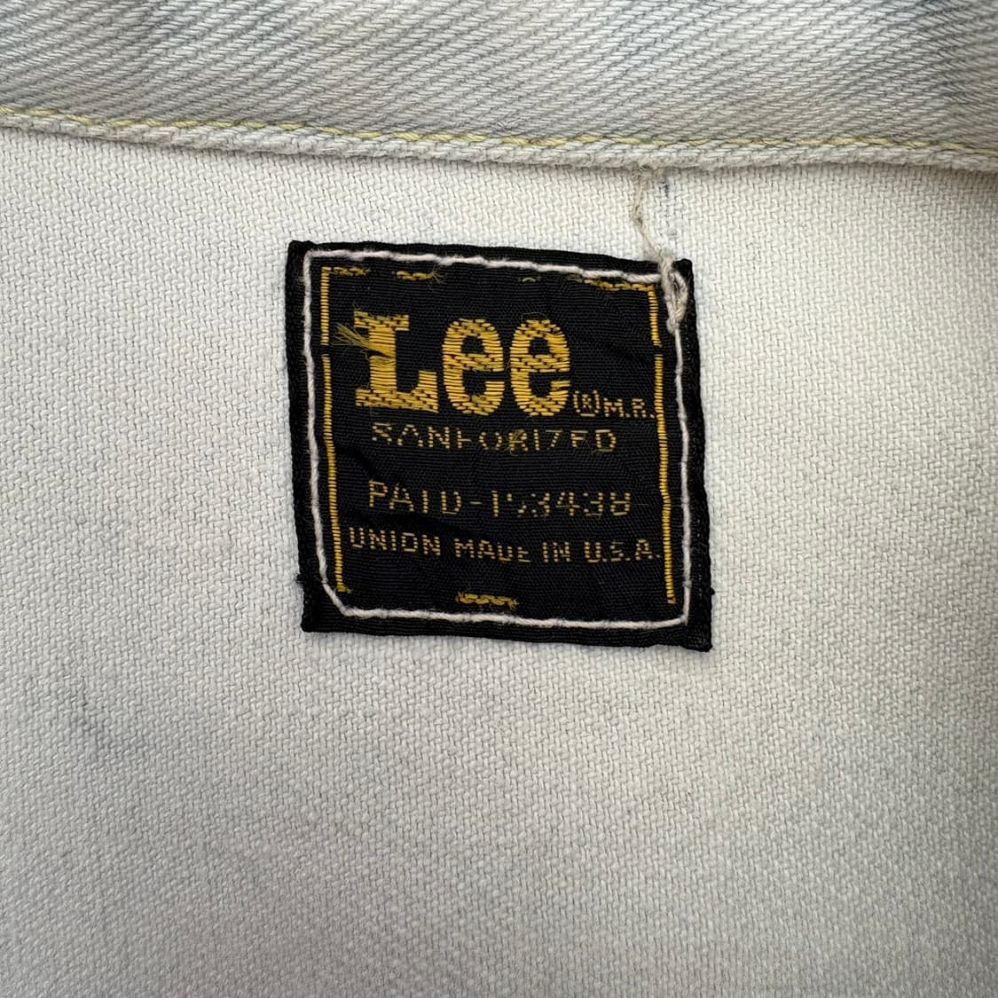 70s USA 리 Lee 220J 데님 트러커 자켓 상품이미지10