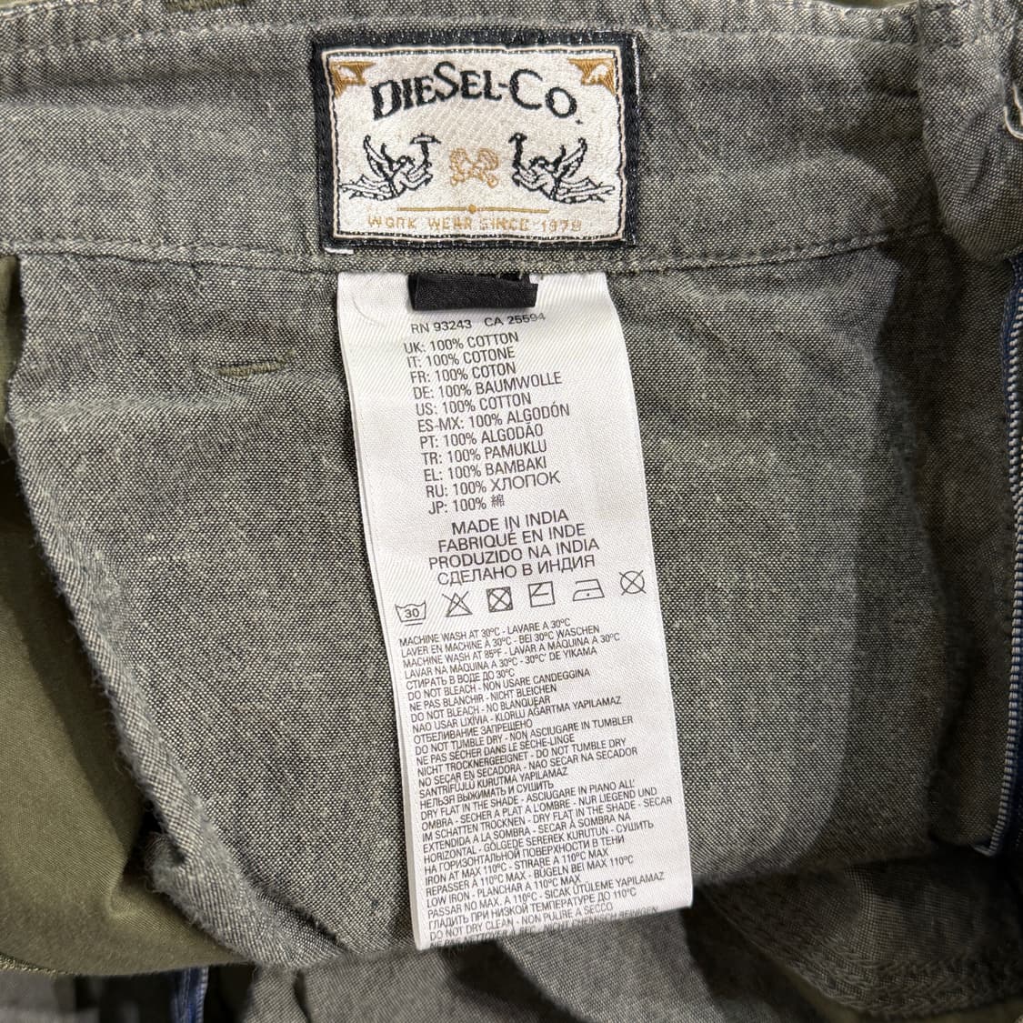 [31] DIESEL 디젤 카고 반바지 상품이미지7