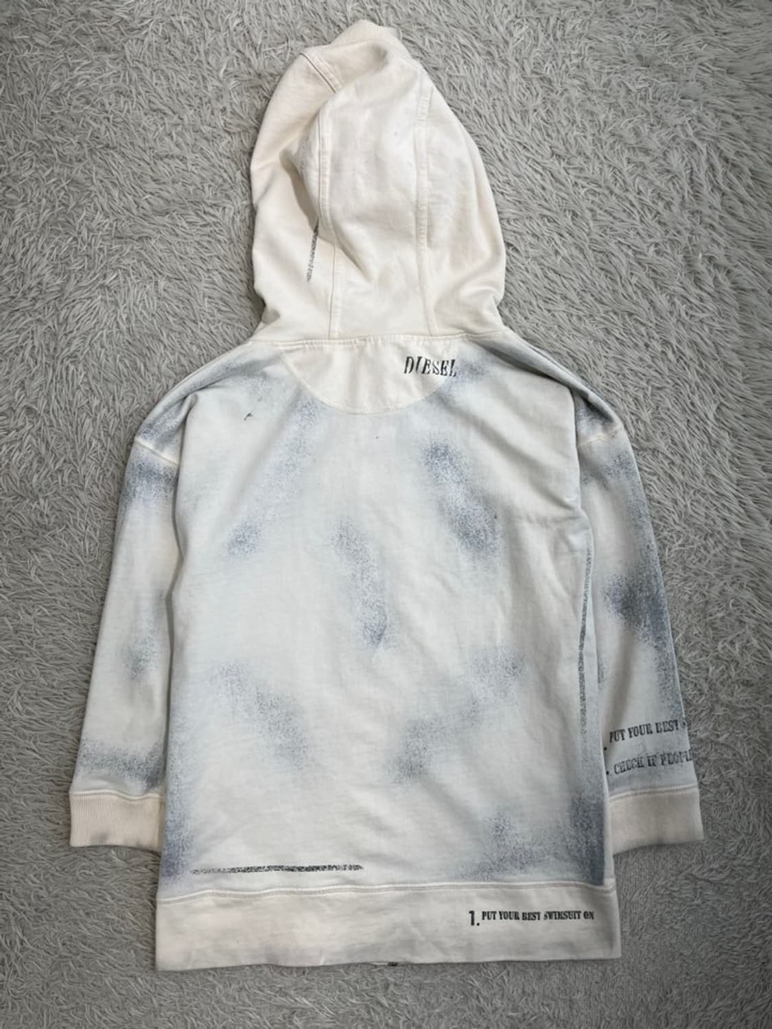 디젤 빈티지 후드 집업/#2816 상품이미지4