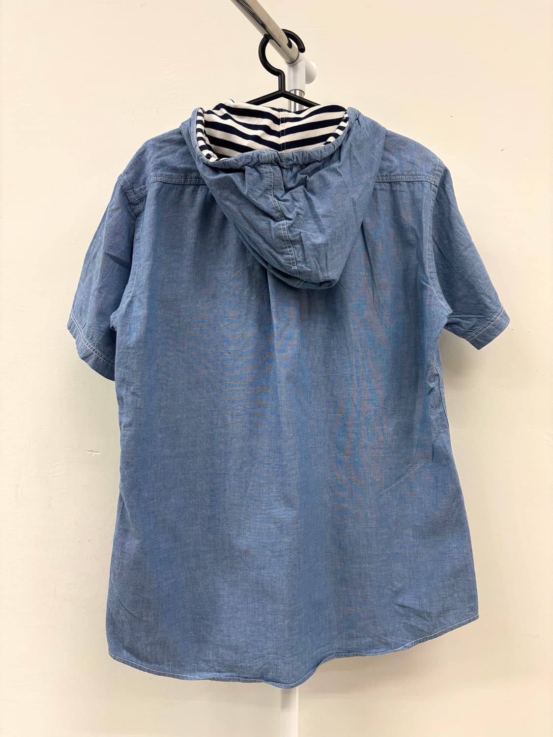 빈티지 데님 후드 셔츠 상품이미지7