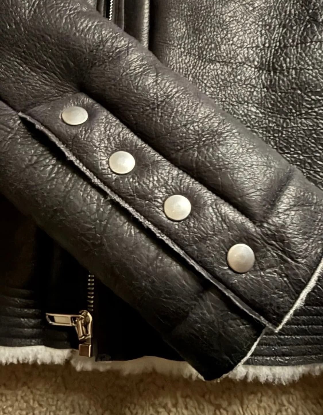 22FW 릭오웬스 무스탕 몰리노 자켓 새상품 50 사이즈 상품이미지8