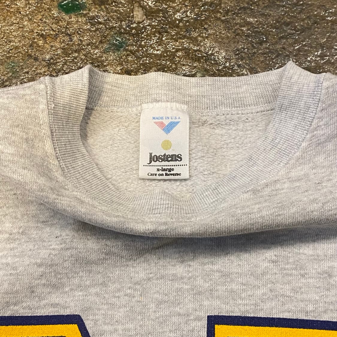 USA 미국 빈티지 JOSTENS NAVY 맨투맨 상품이미지2
