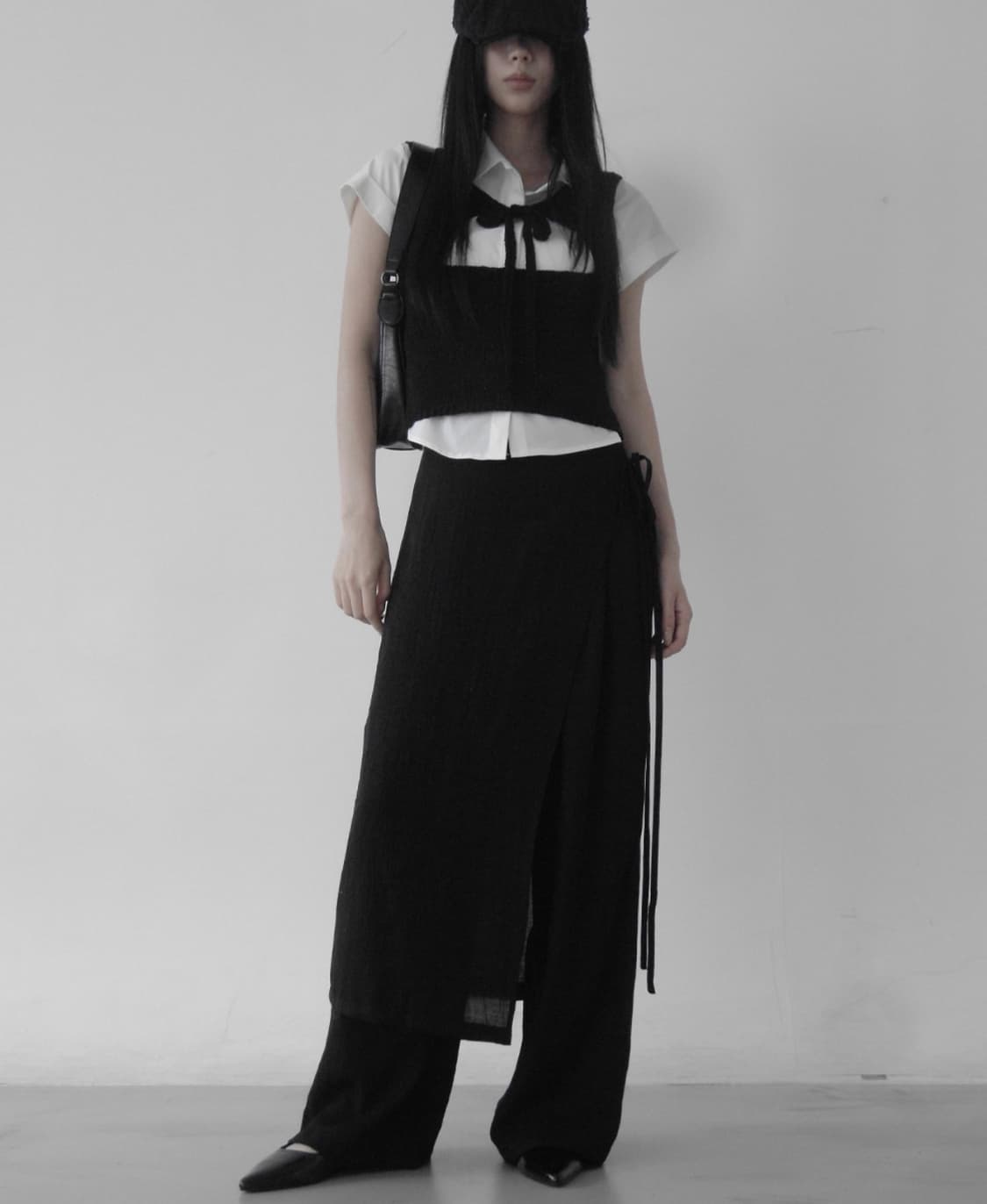 므넴 써머 랩스커트 상품이미지1