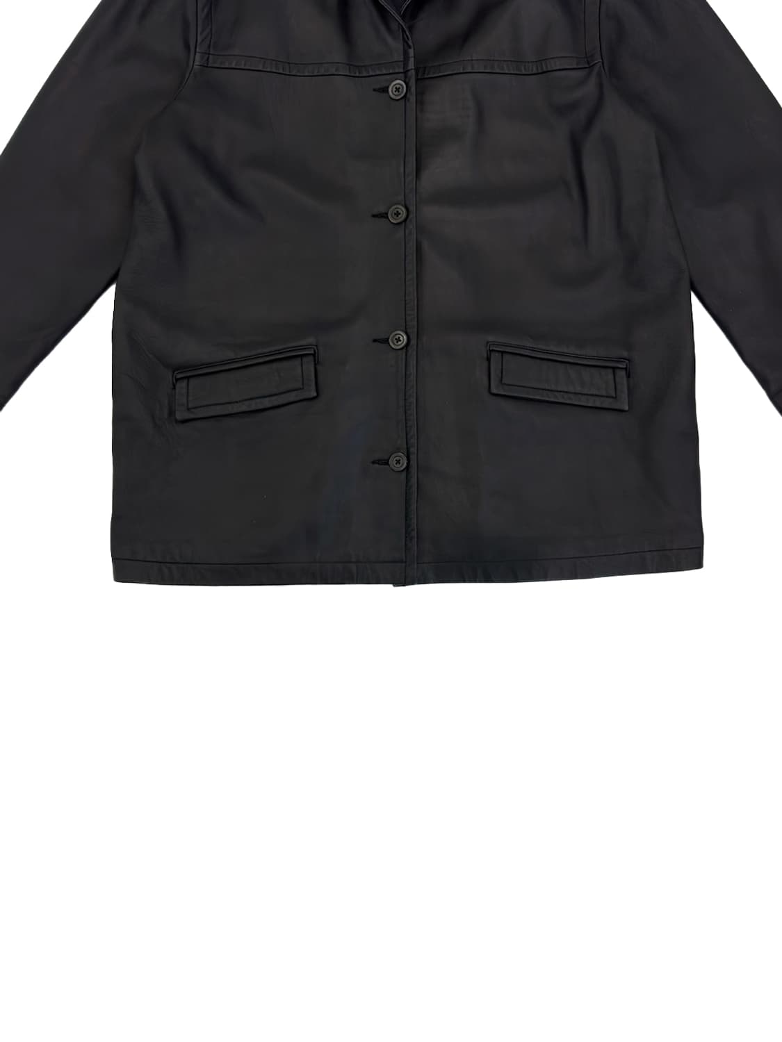 L.L.Bean Leather Car Coat 상품이미지5