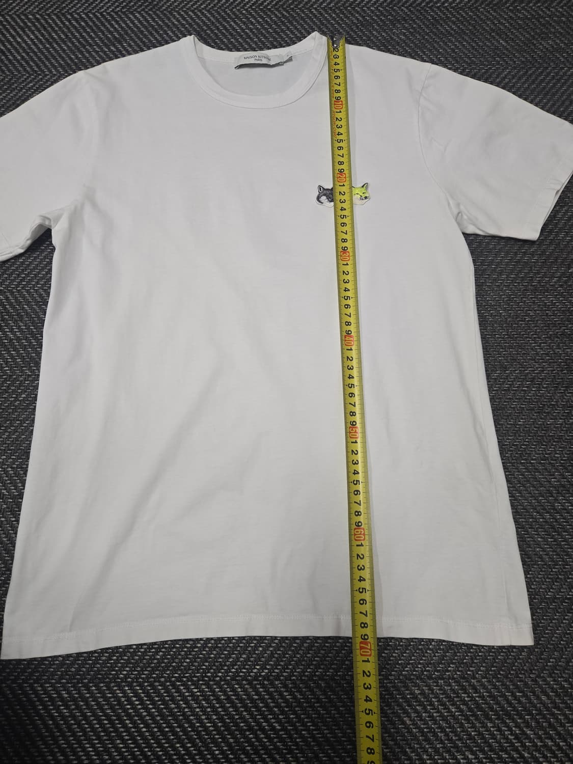 메종키츠네 공용 더블 폭스 반팔 티셔츠 S 상품이미지9