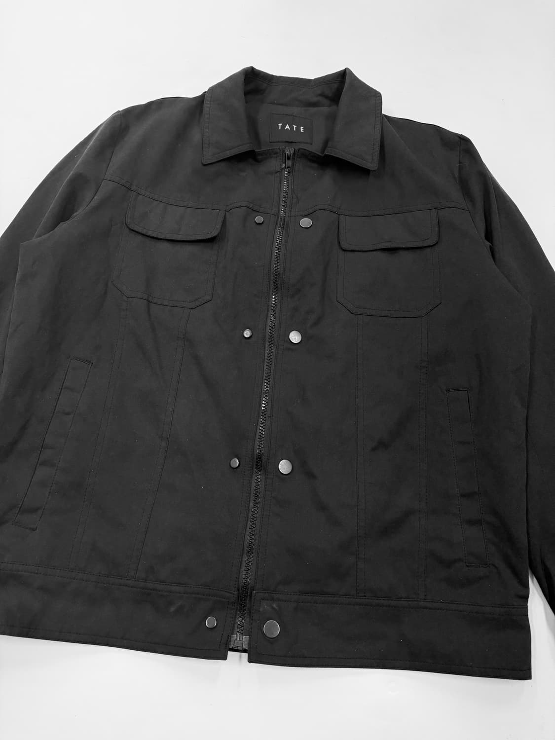 테이트 오픈카라 트러커자켓 상품이미지4