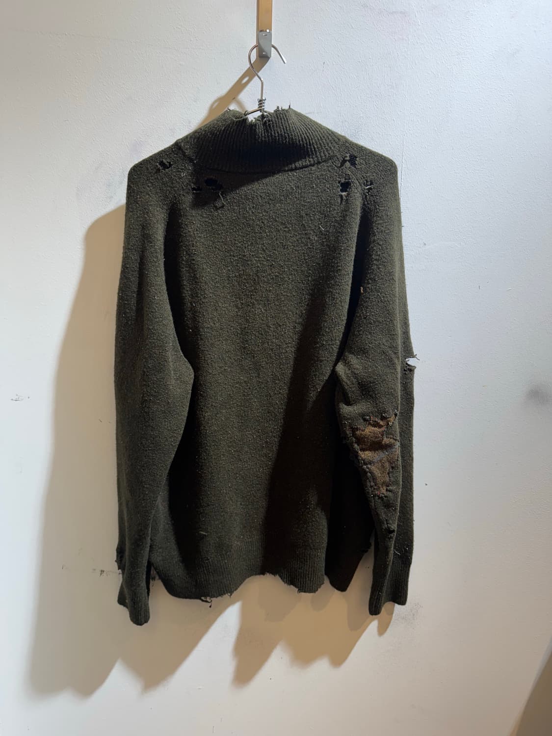 빈티지 패치 니트 상품이미지5