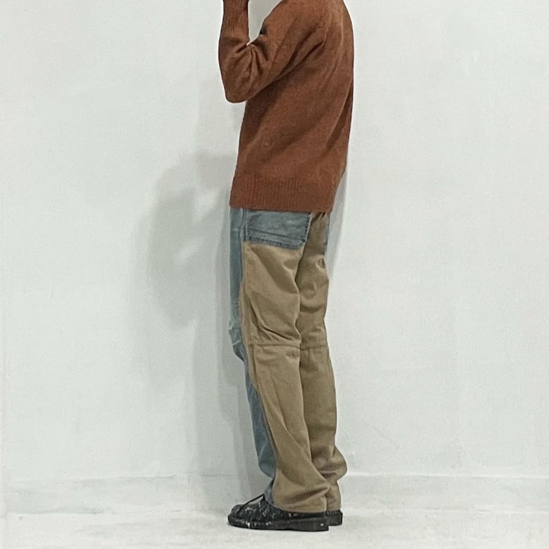 빈티지 바이컬러 팬츠  상품이미지5