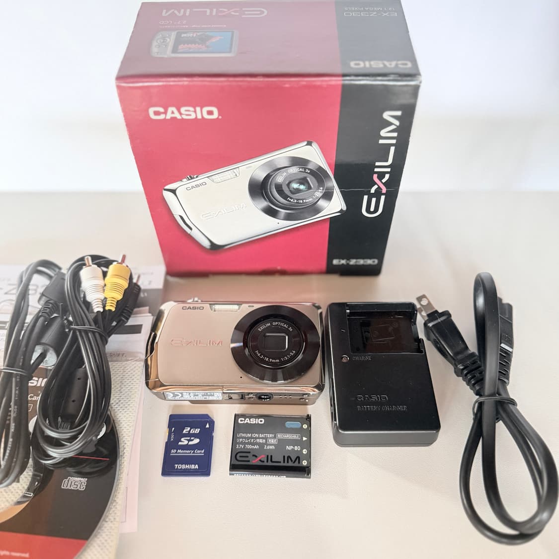 ✨ 풀박•풀셋✨카시오 엑슬림 EX-Z330 빈티지디카 상품이미지2