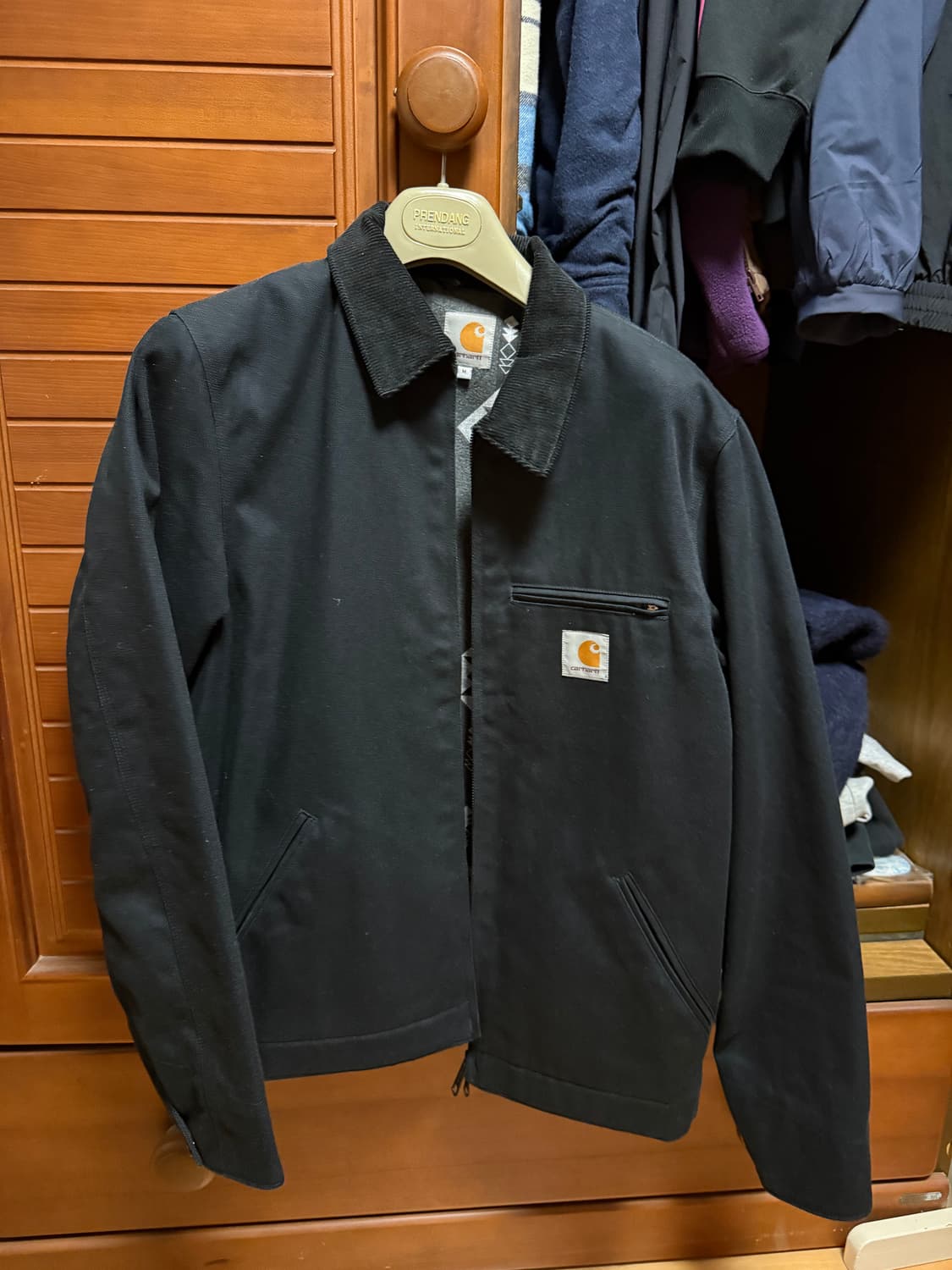 칼하트wip 디트로이트자켓 블랙 M 상품이미지1