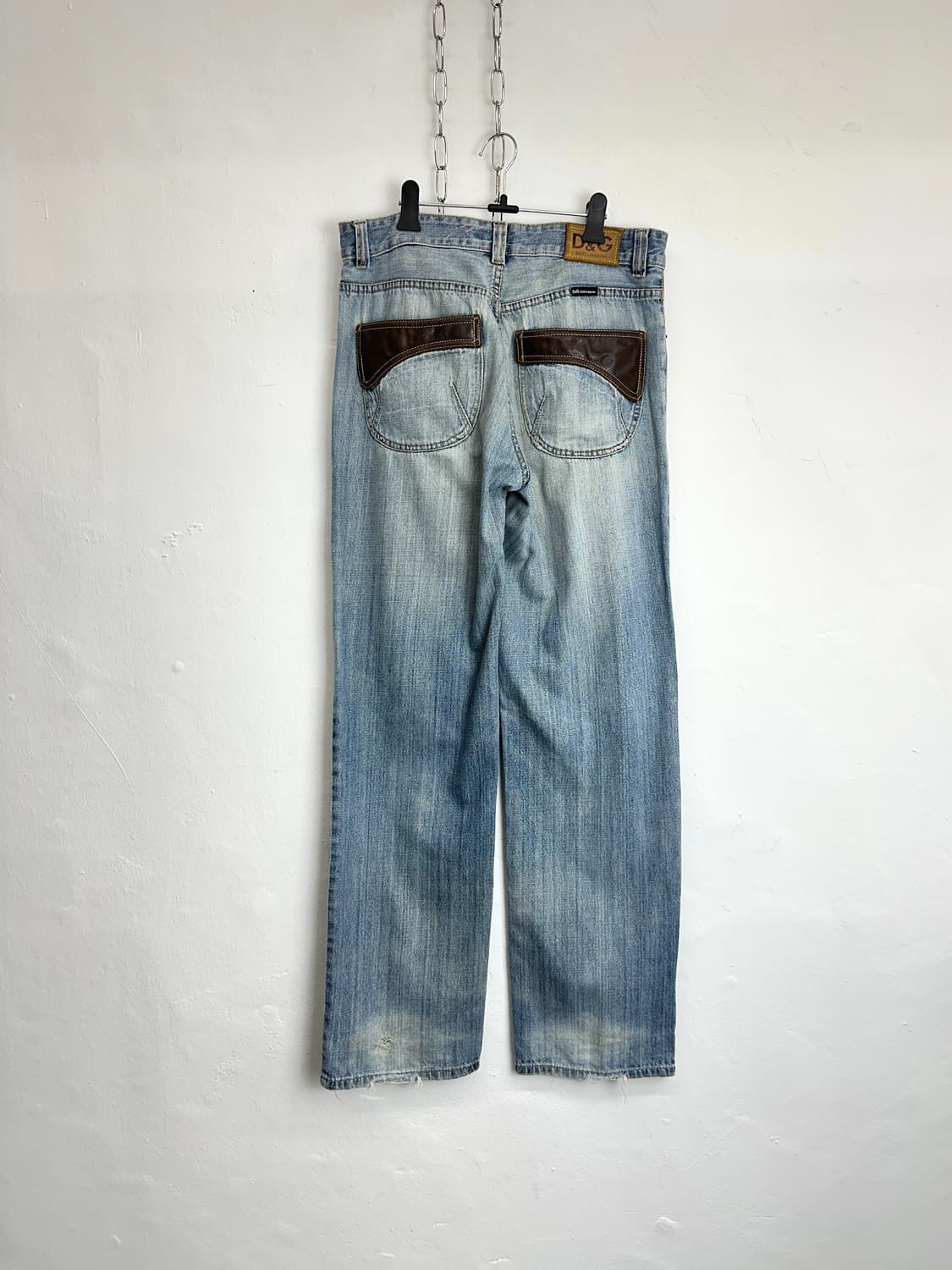 D&G Leather Patch Denim 상품이미지7