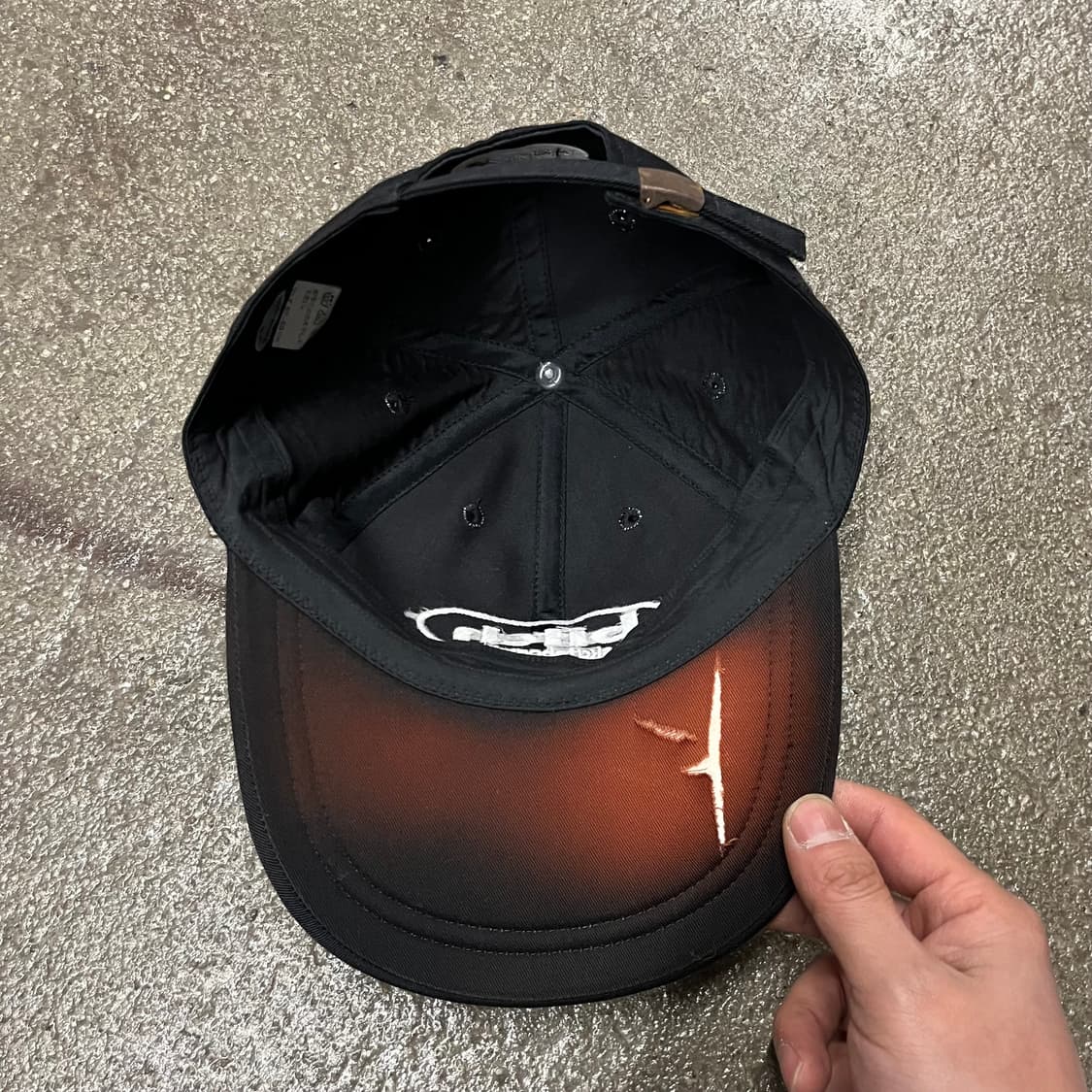 90s 비치스케이트보드 롱빌 캡 상품이미지4