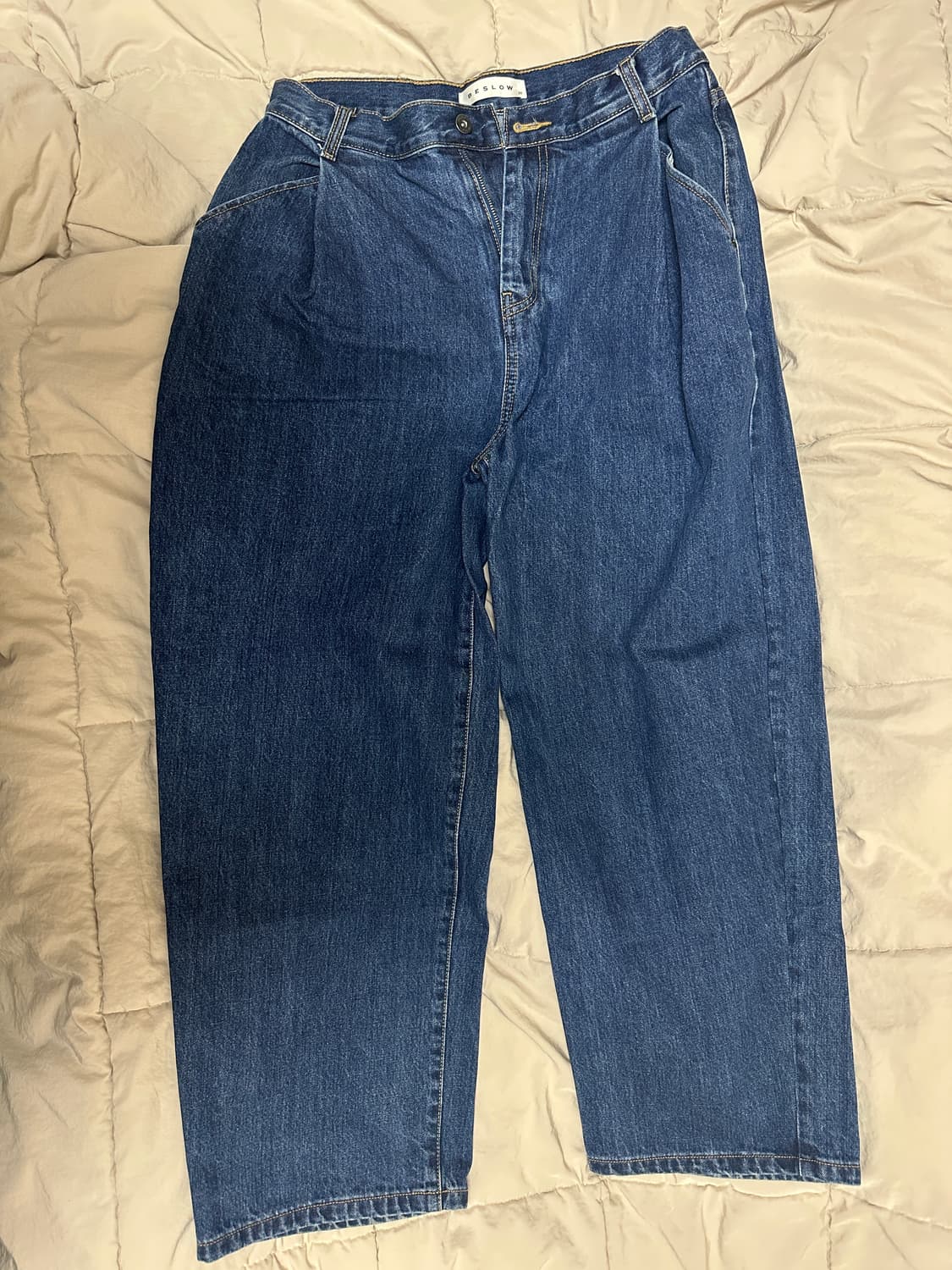 비슬로우 콘밀 대님 팬츠 상품이미지1