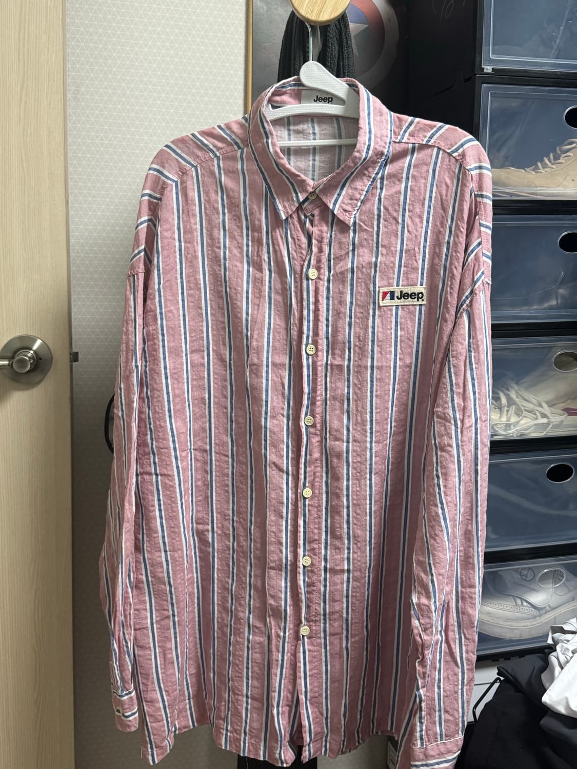 Jeep 오버핏 셔츠 상품이미지1