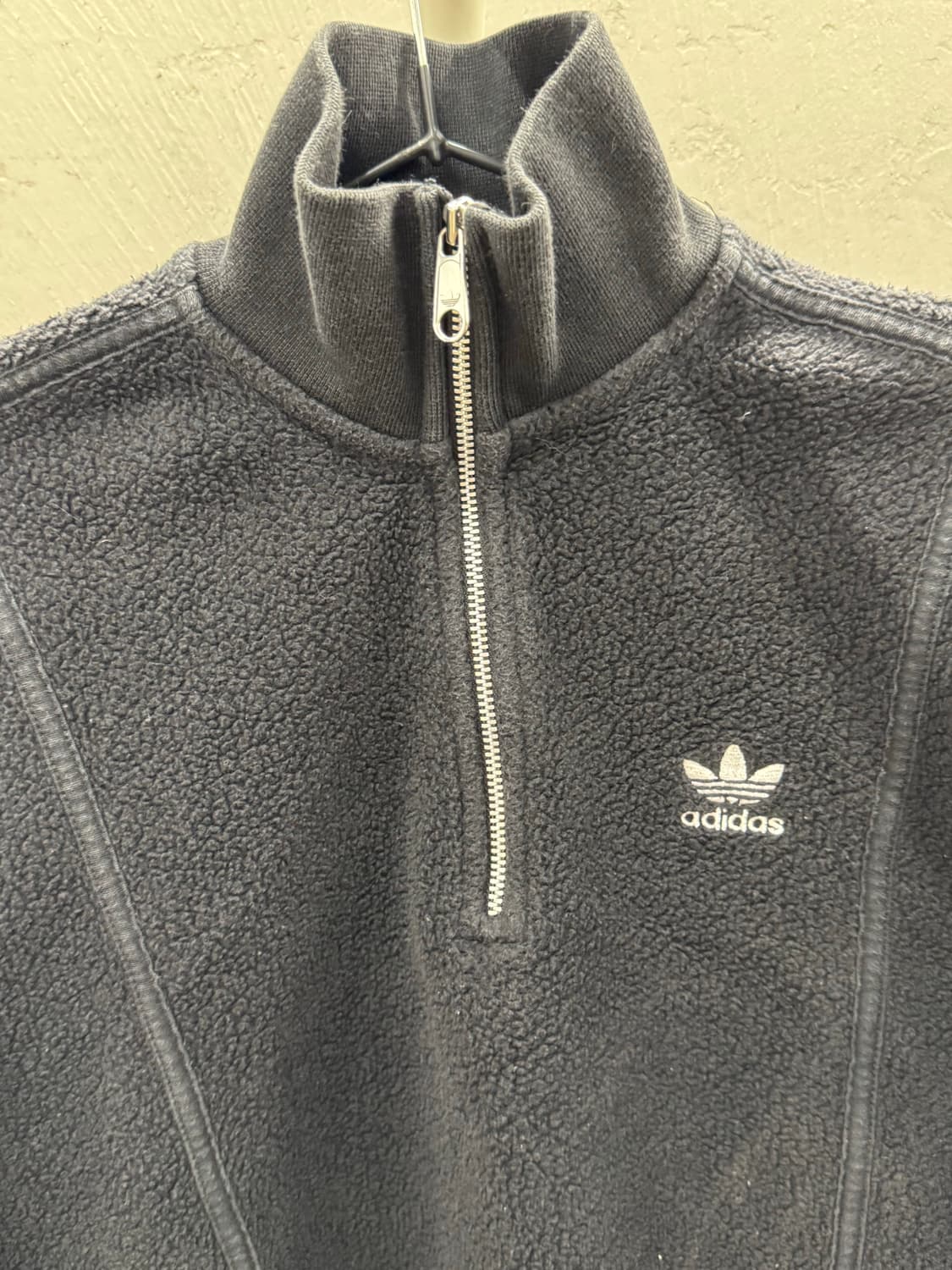 아디다스 블랙 하프집업 플리스 S 상품이미지3