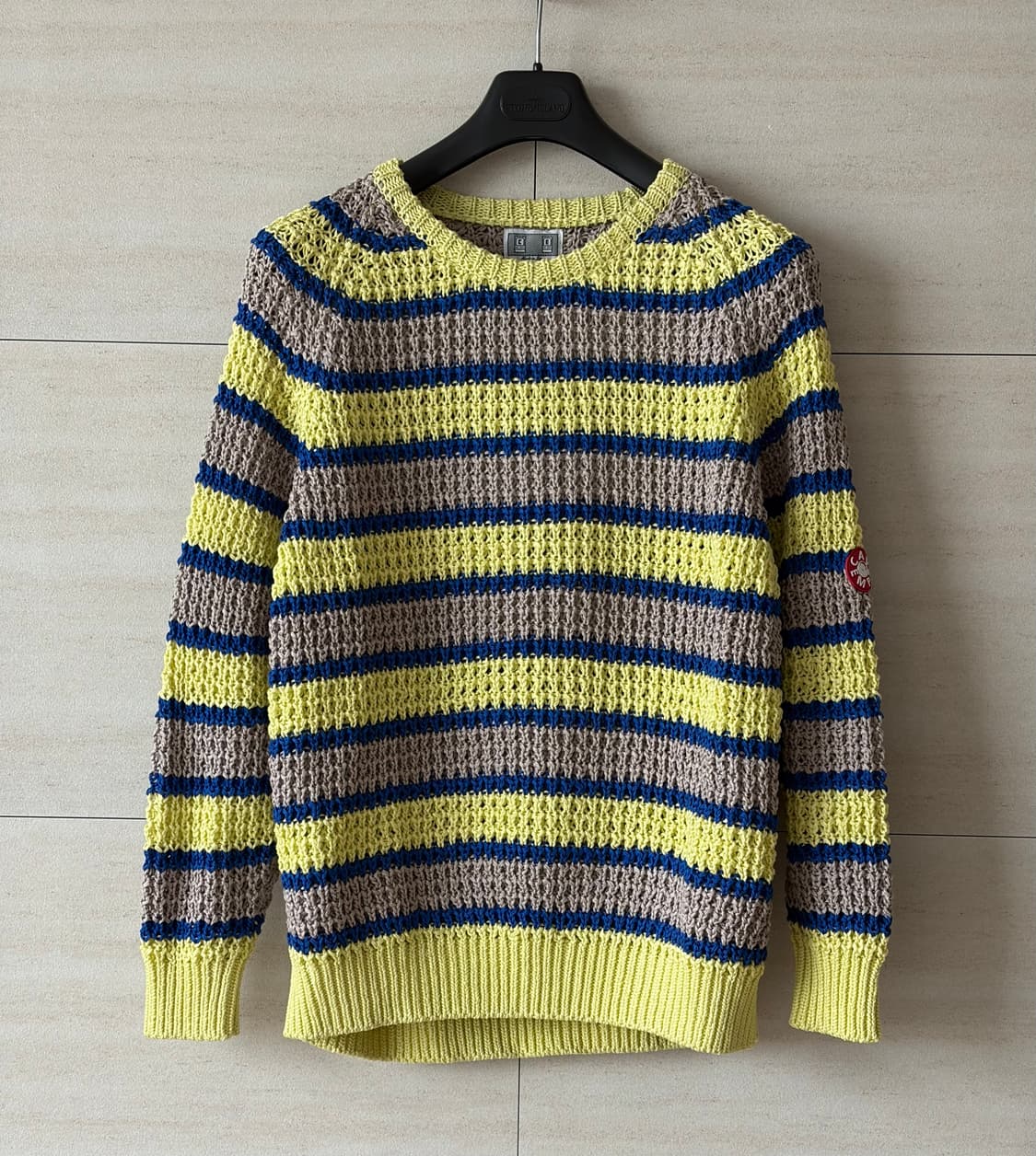 카브엠트 STRIPE LOOSE WAFFLE KNIT #2 상품이미지1