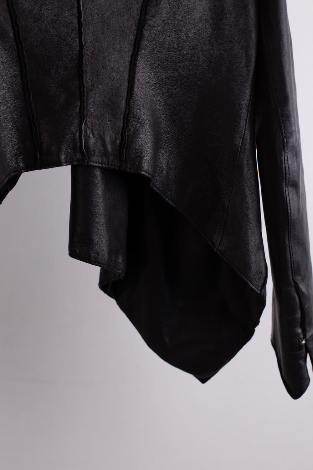 HELMUT LANG ASYMMETRICAL LEATHER JACKET 상품이미지10