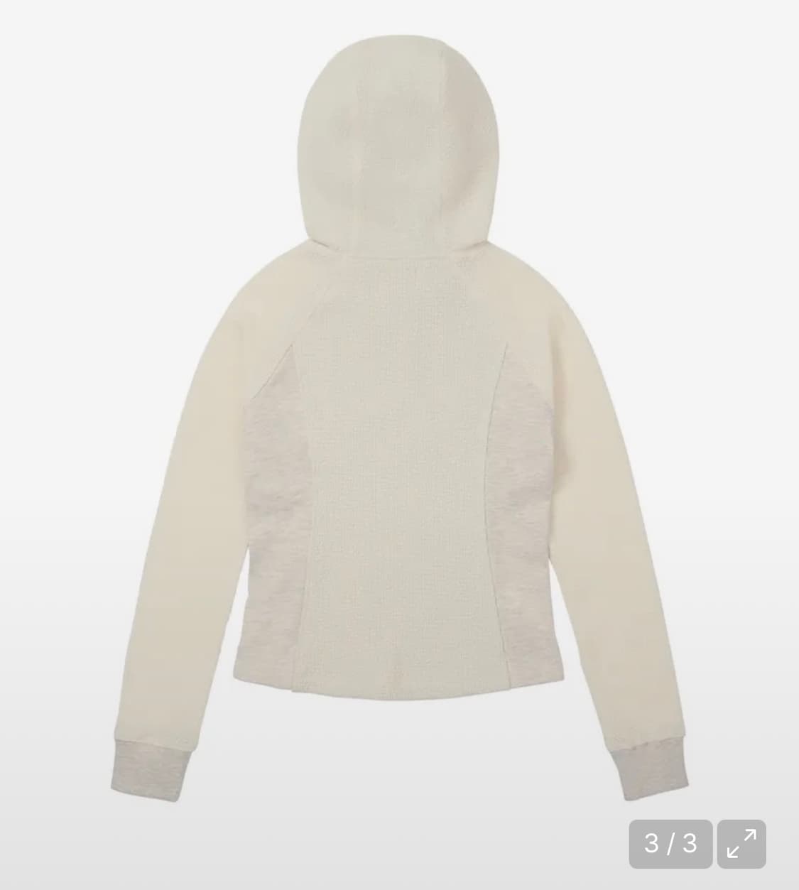 웰빙익스프레스 Boucle Hoodie Beige 상품이미지3