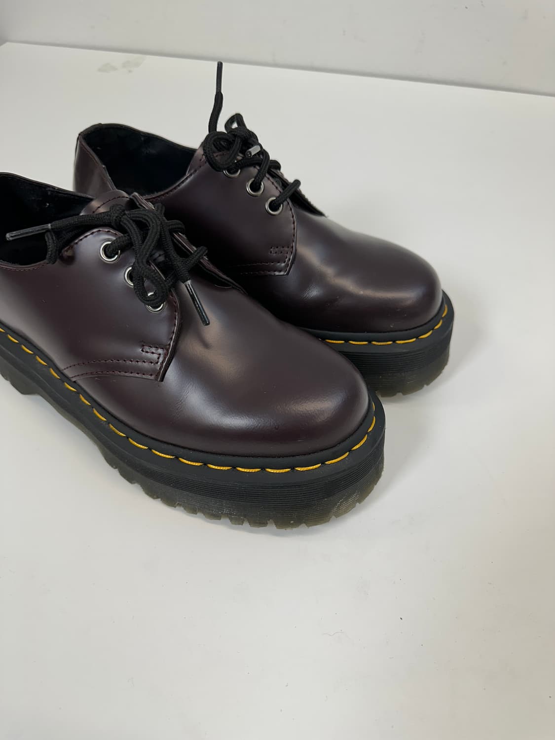 닥터마틴 1461 쿼드 버건디 상품이미지2