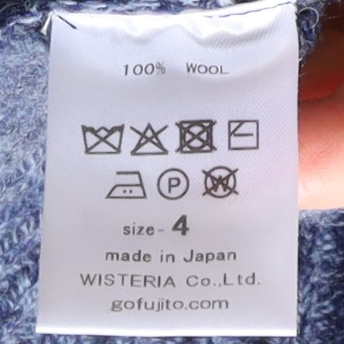 후지토 Fujito Wool Knit 
 상품이미지8