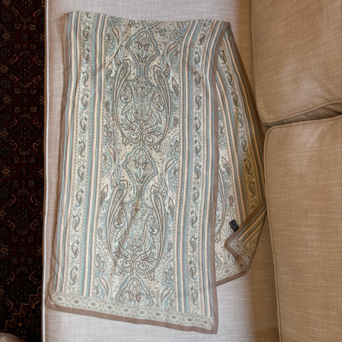 에트로(ETRO) 페이즐리 패턴 실크 스카프 상품이미지7