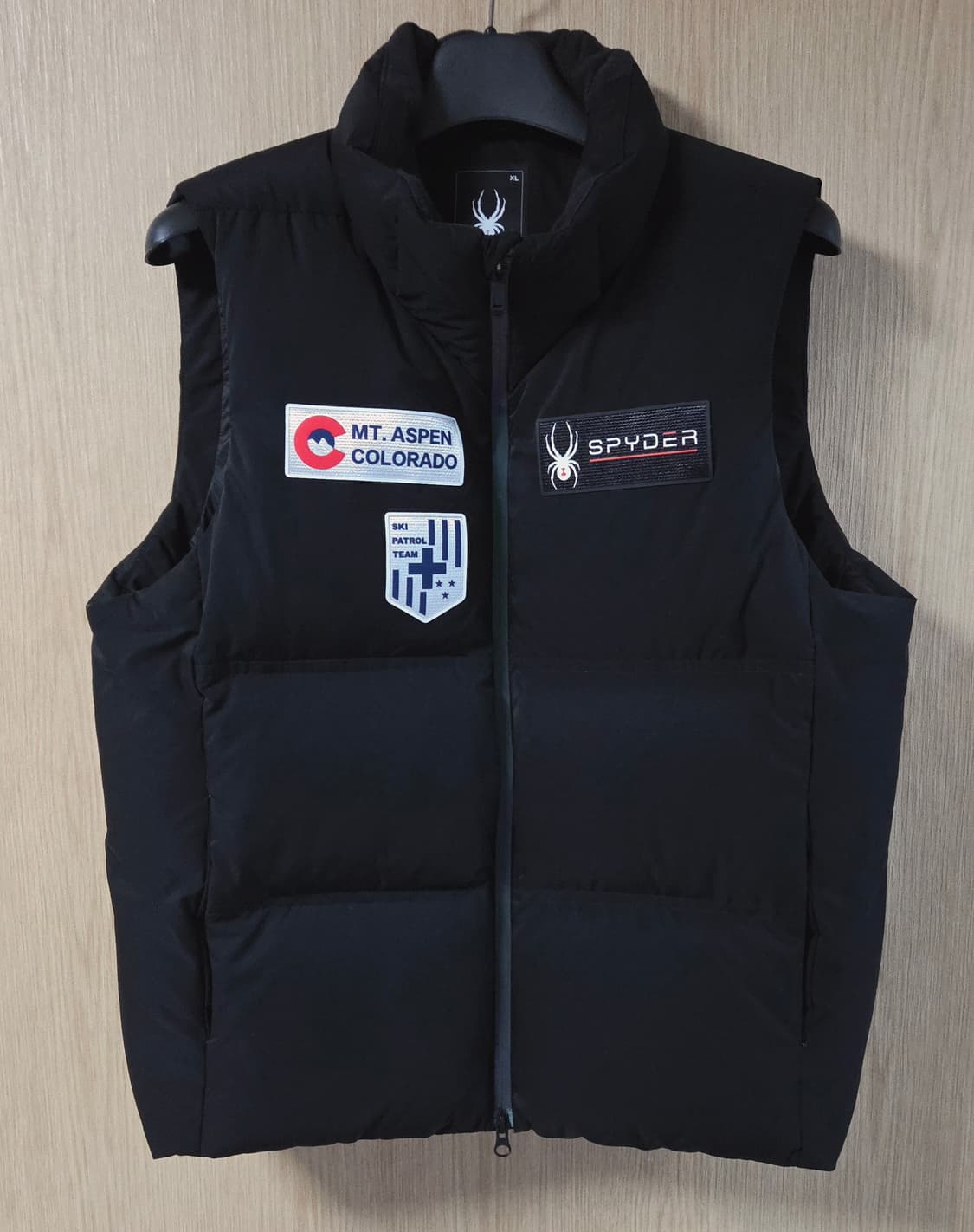 (착샷) 스파이더 베스트 패트롤 다운 패딩 조끼 상품이미지1