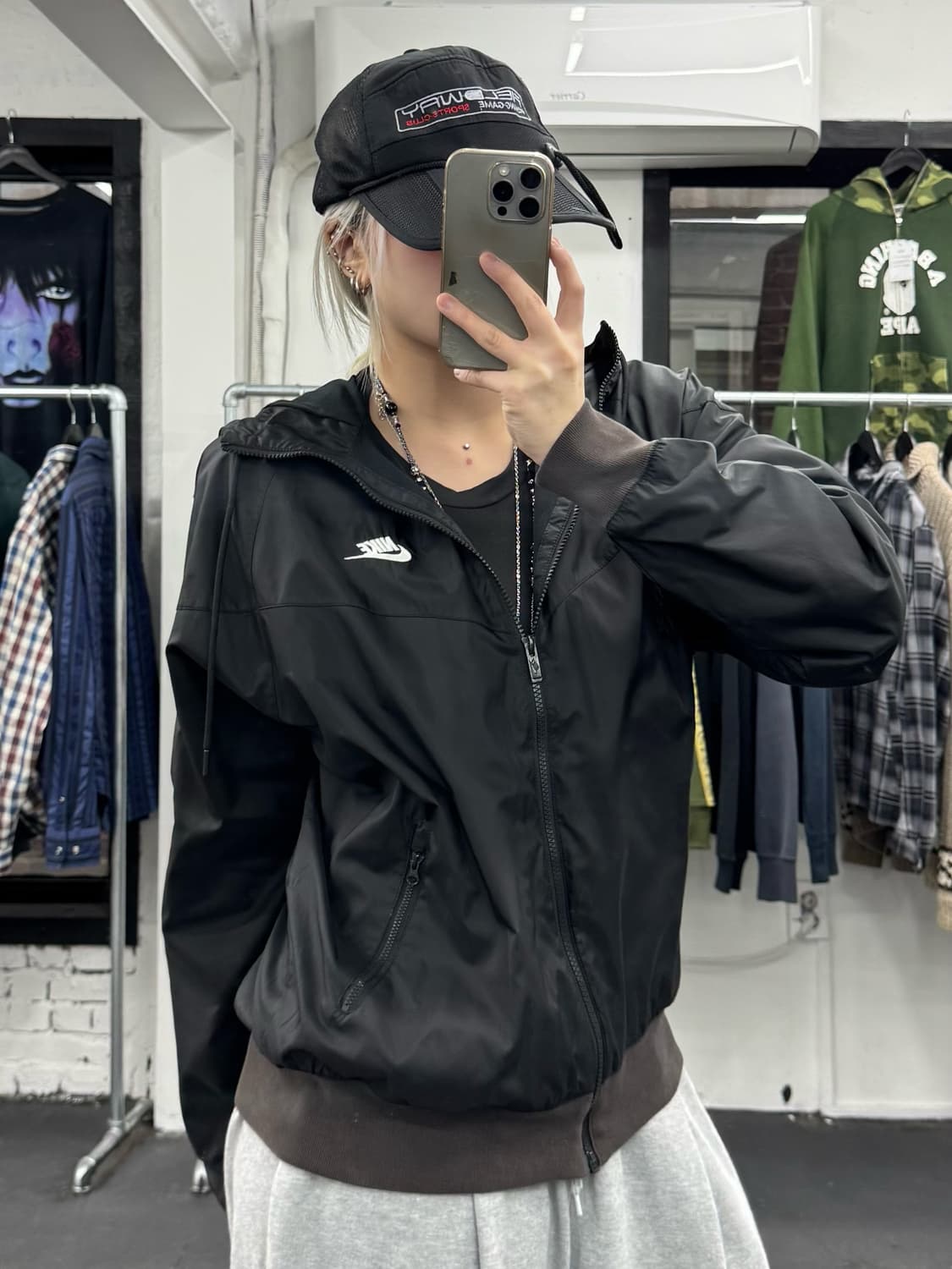 나이키 NSW 바람막이 상품이미지3