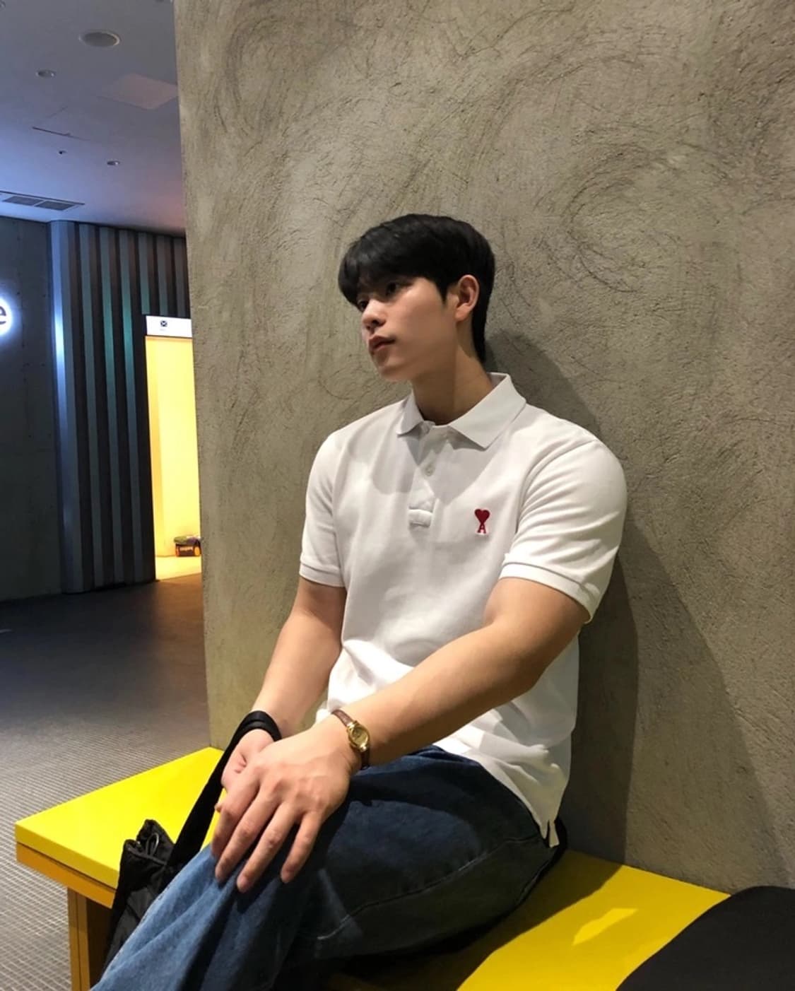 아미 정품 스몰하트 pk티 상품이미지1
