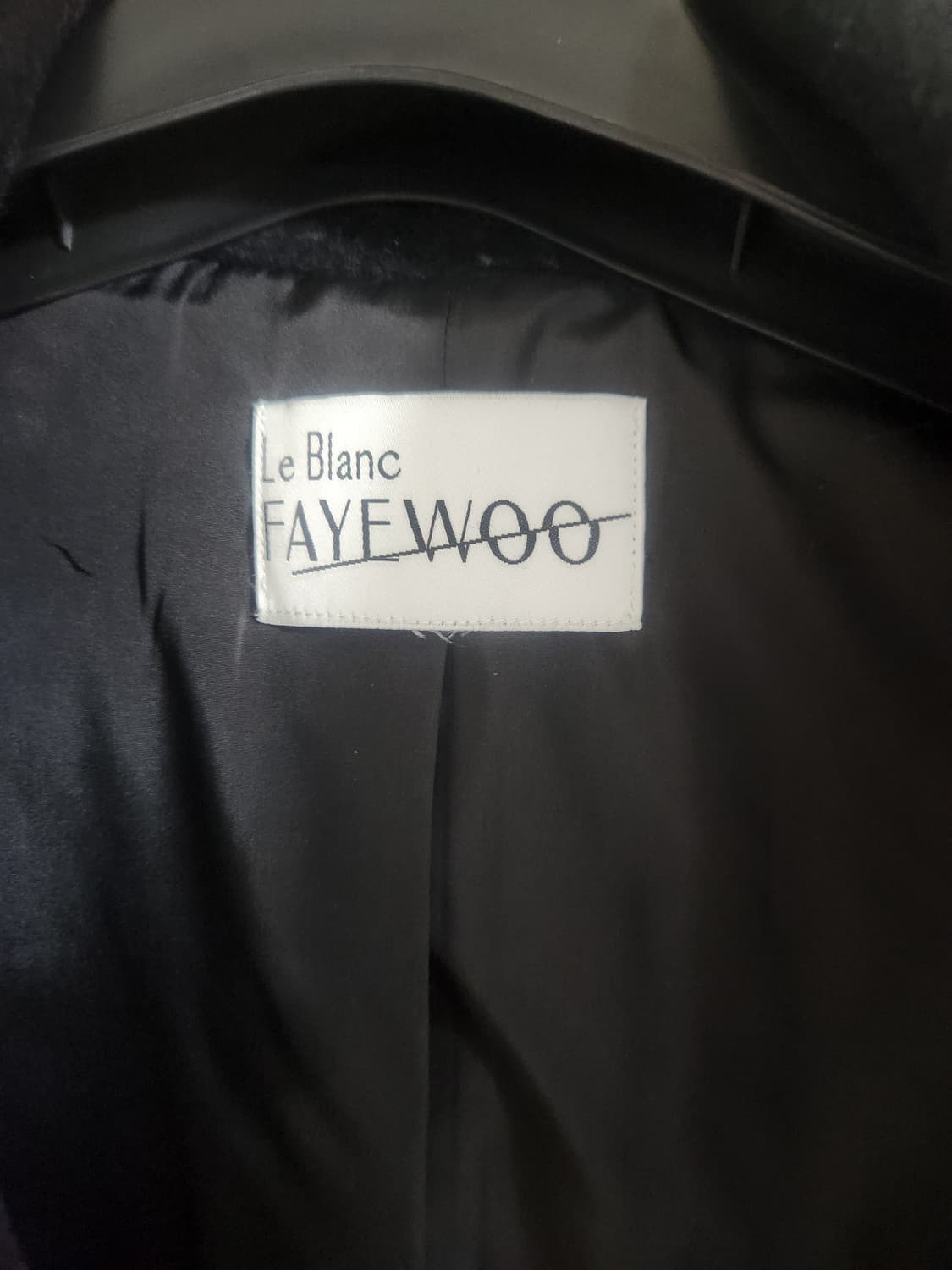 Le Blanc FAYEWOO 더블 버튼 피코트 상품이미지2